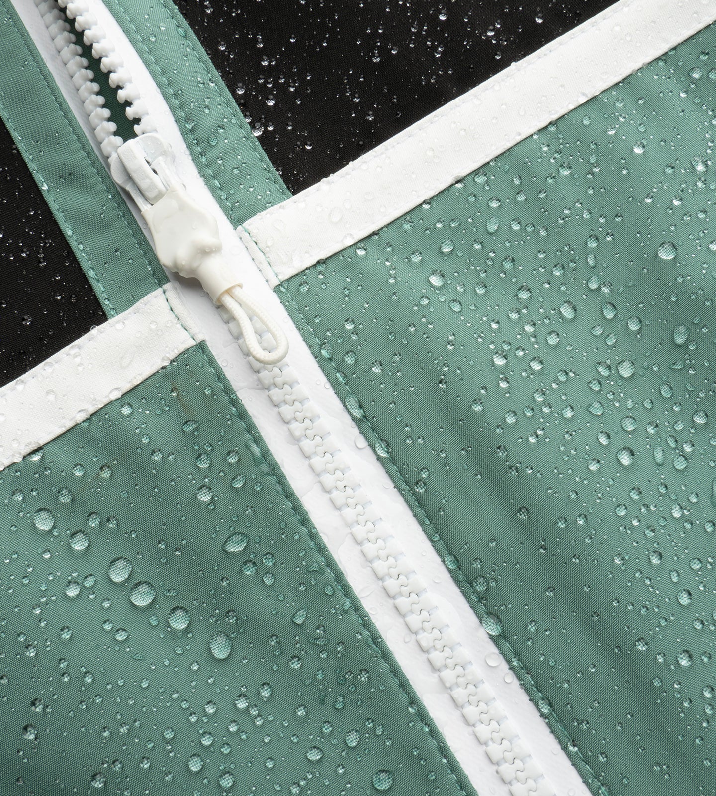 KIDS RUMBLE RAIN JACKET - SAGE - Image 4