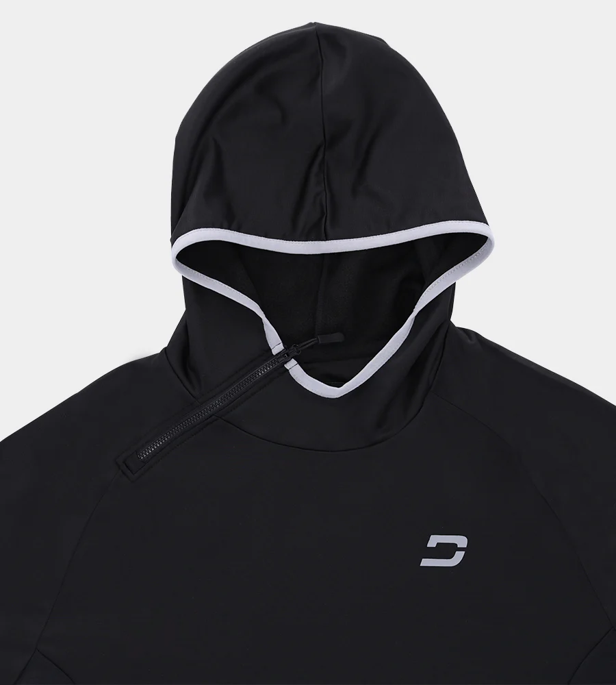 KIDS TIMELESS HOODIE - BLACK - Image 3