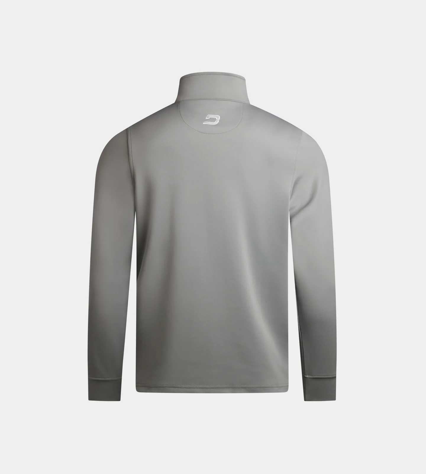 KIDS ULTRA BLEND 1/4 ZIP - GREY - Image 2