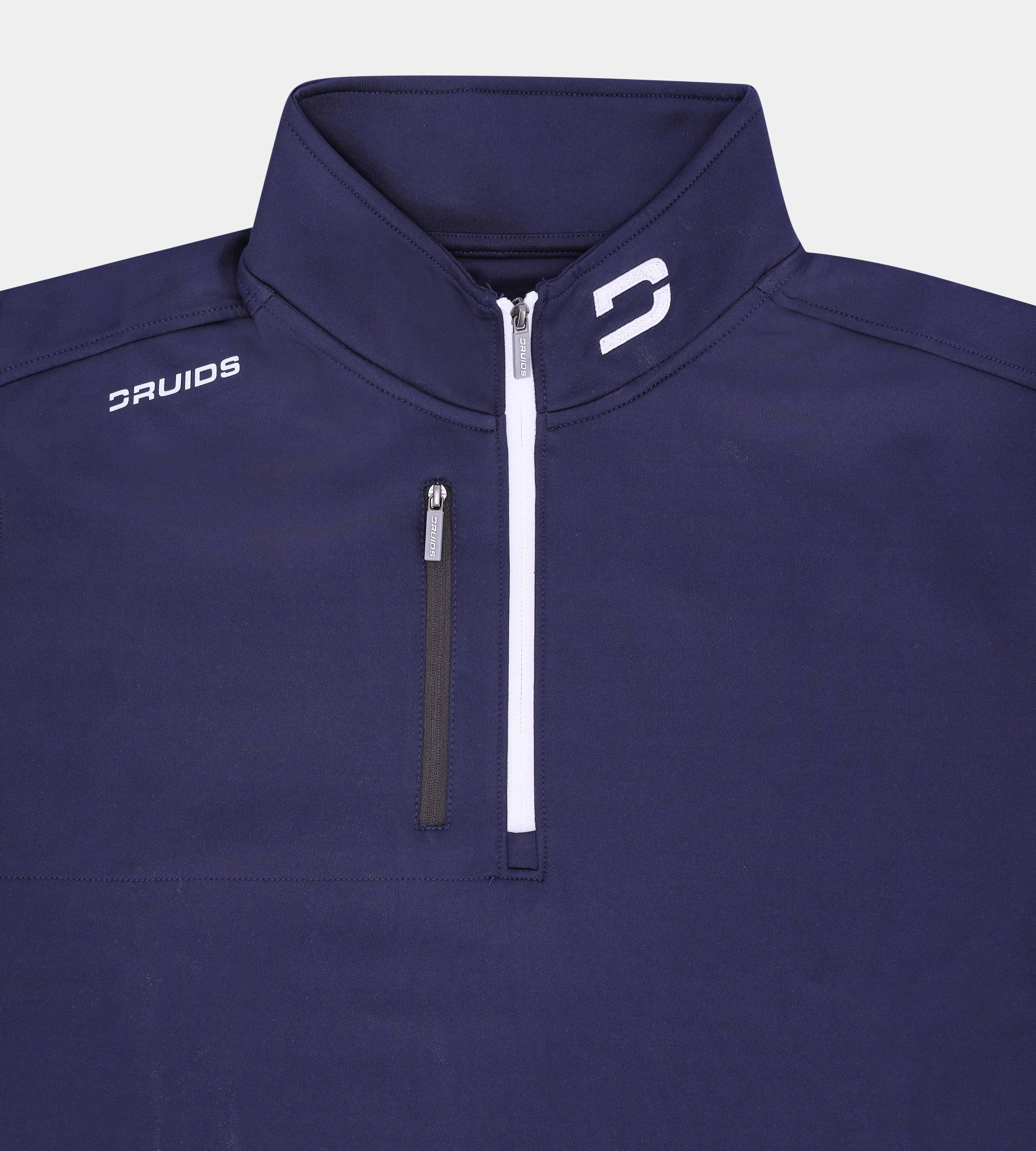 KIDS ULTRA BLEND 1/4 ZIP - NAVY - Image 3