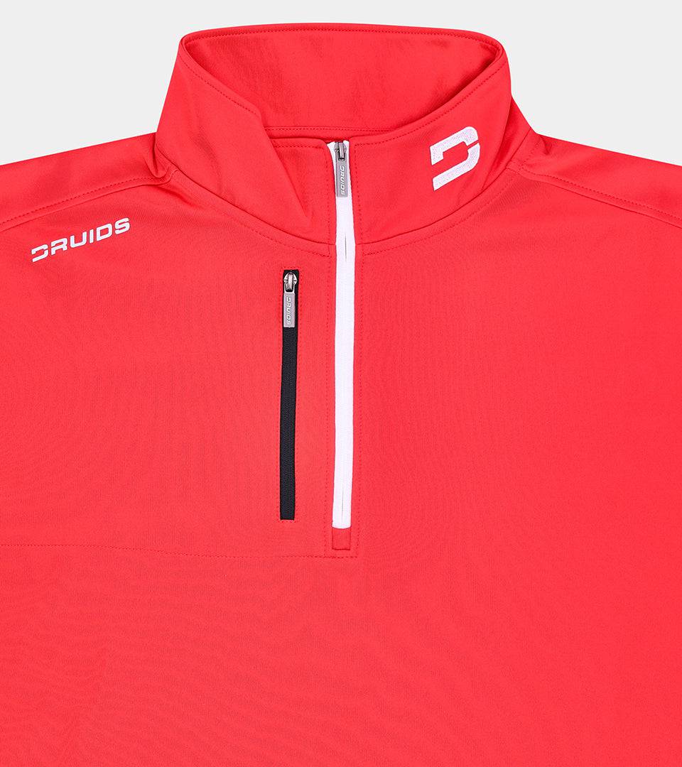 KIDS ULTRA BLEND 1/4 ZIP - RED - Image 3