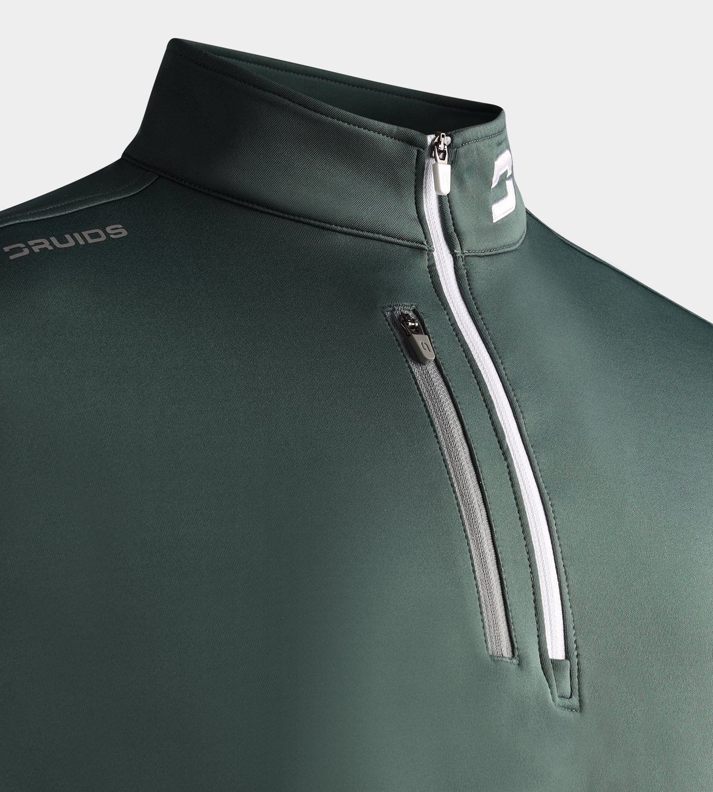 KIDS ULTRA BLEND 1/4 ZIP - SAGE - Image 3
