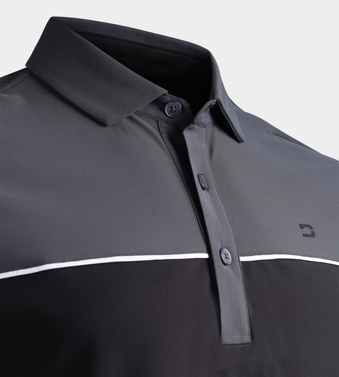 KIDS VENTO POLO - CHARCOAL/ BLACK - Image 3