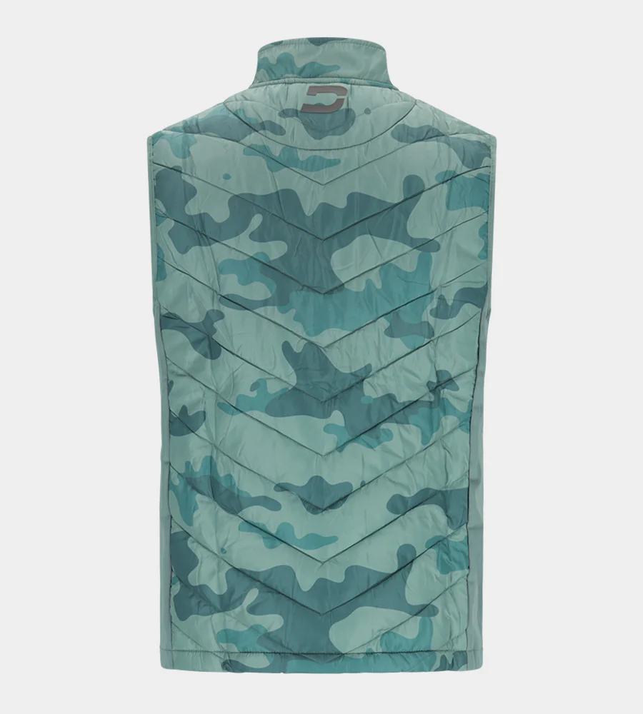 KYTE CAMO GILET - SAGE - Image 2