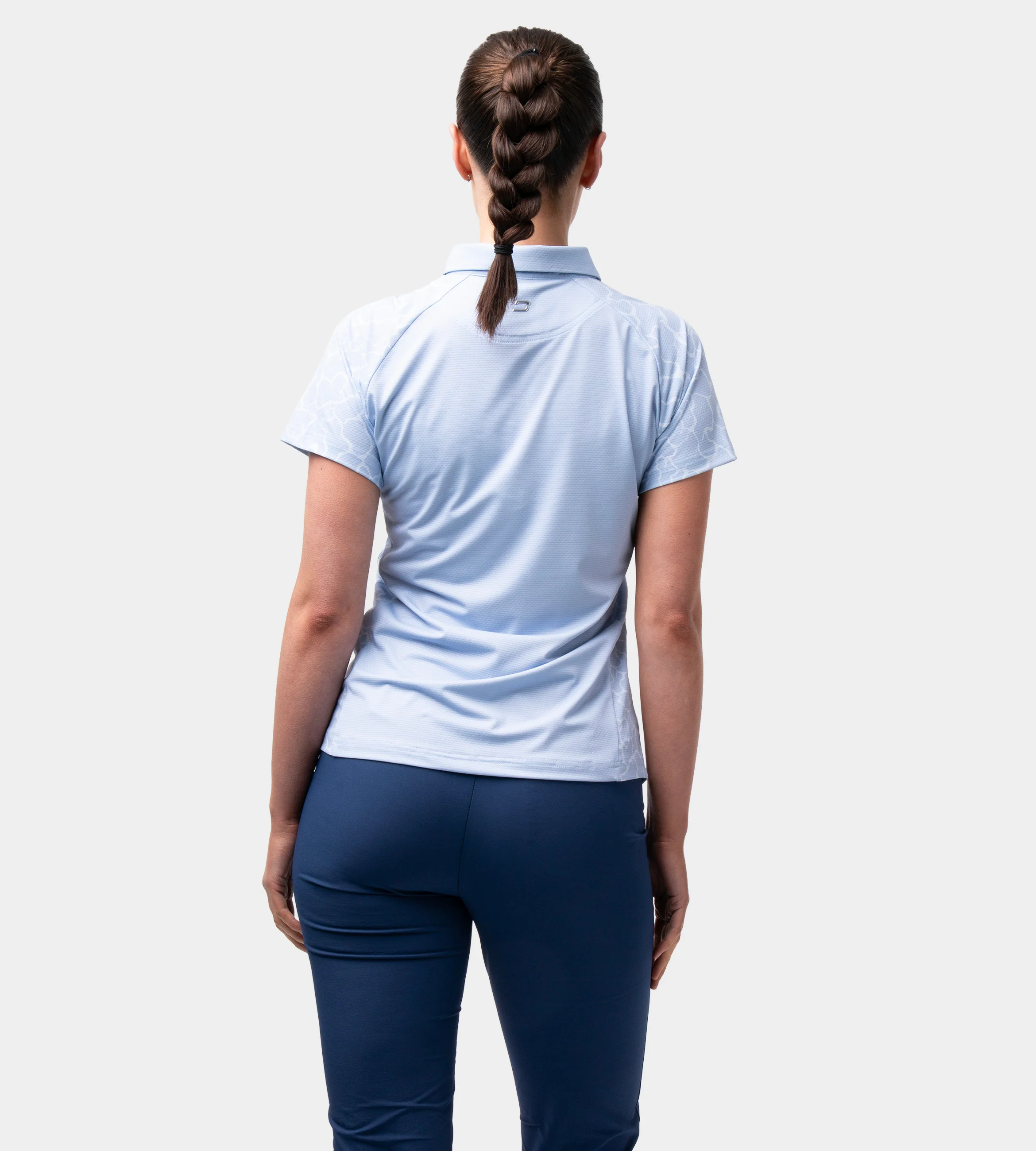 LADIES APEX POLO - LIGHT BLUE - Image 3
