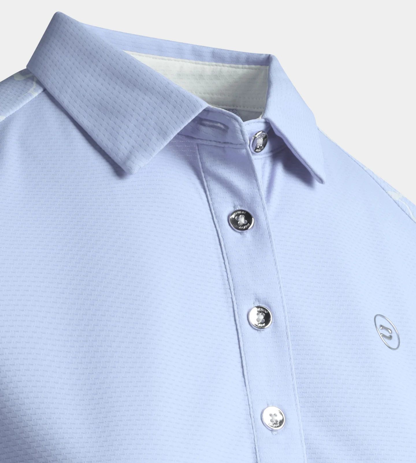 LADIES APEX POLO - LIGHT BLUE - Image 6