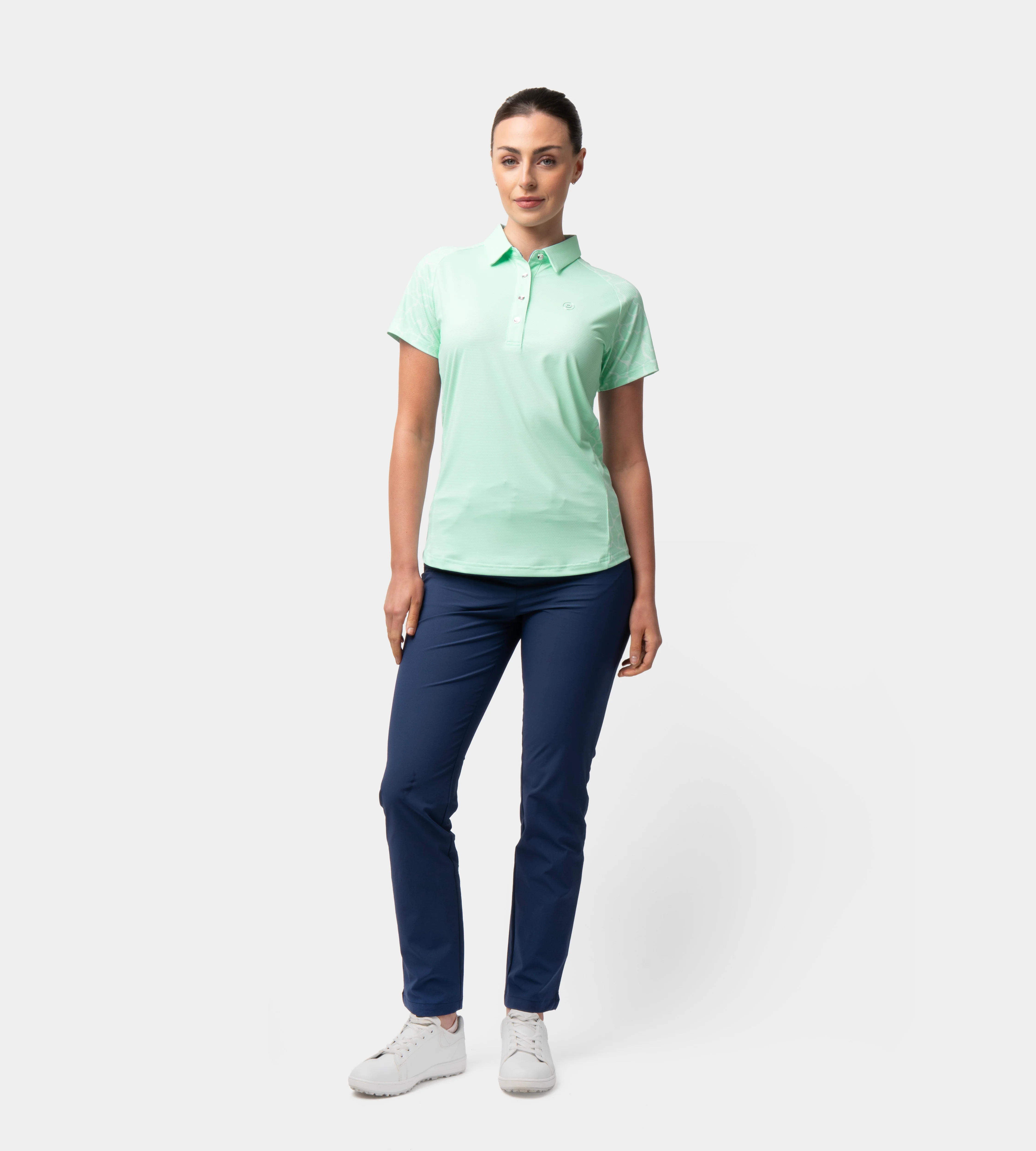 LADIES APEX POLO - MINT - Image 4