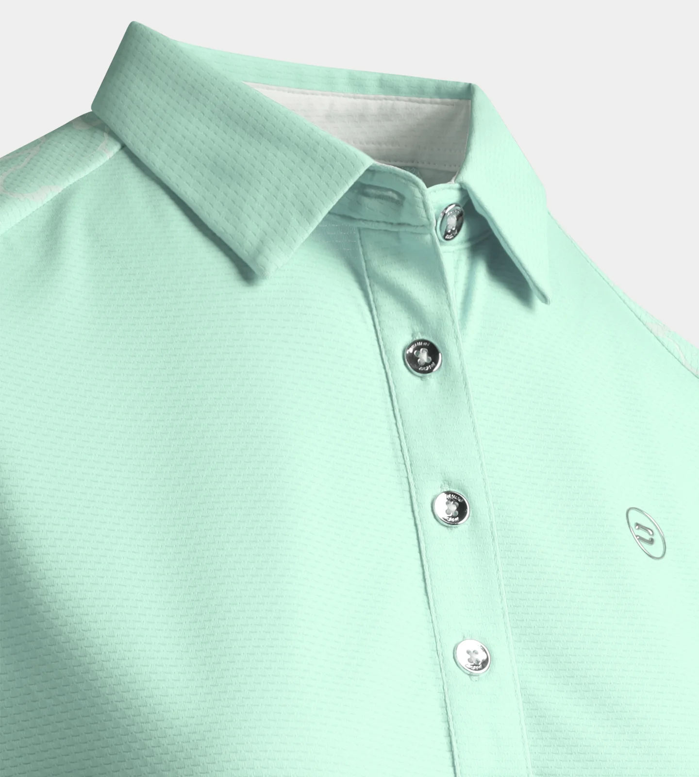 LADIES APEX POLO - MINT - Image 6