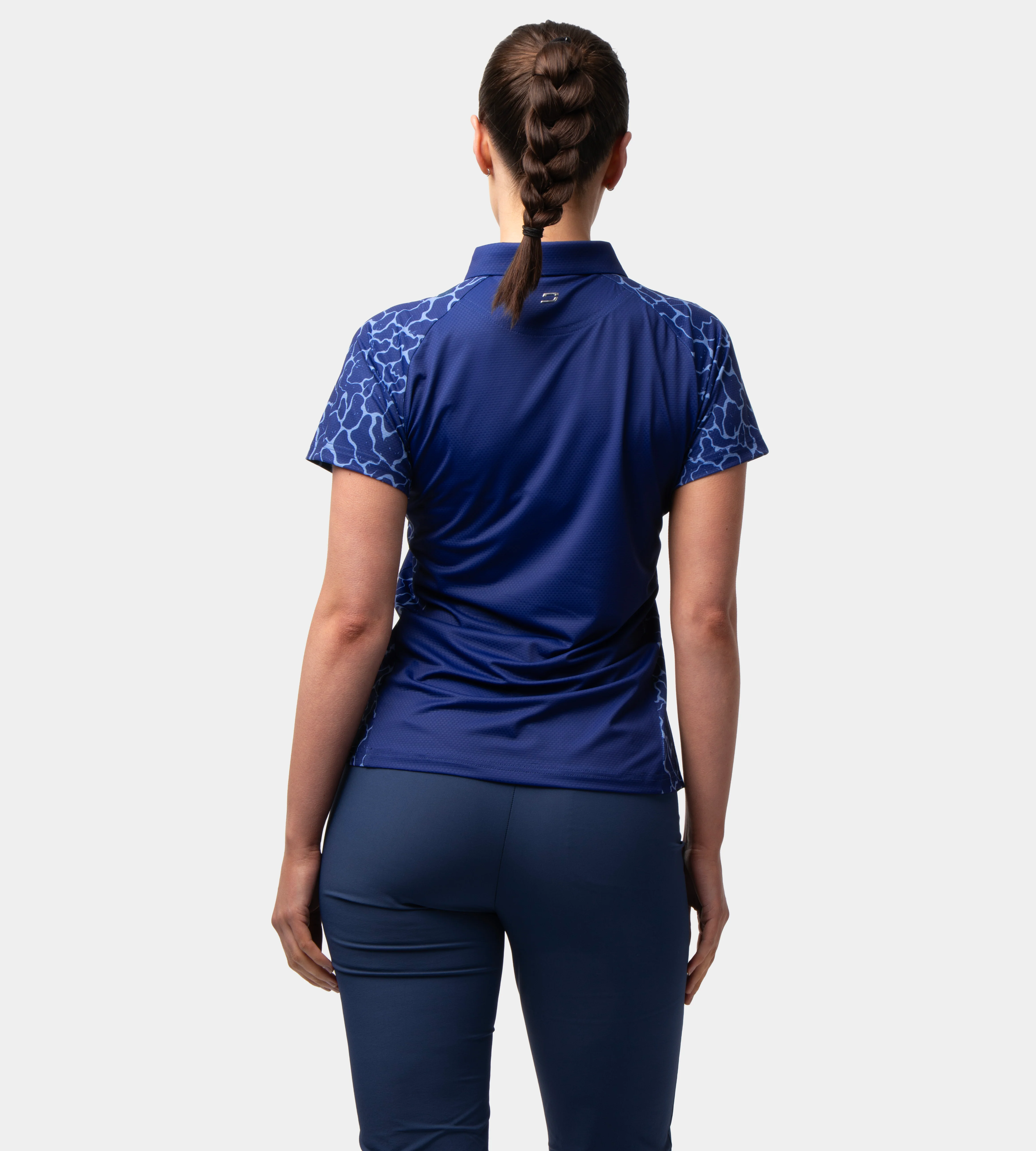 LADIES APEX POLO - NAVY - Image 3