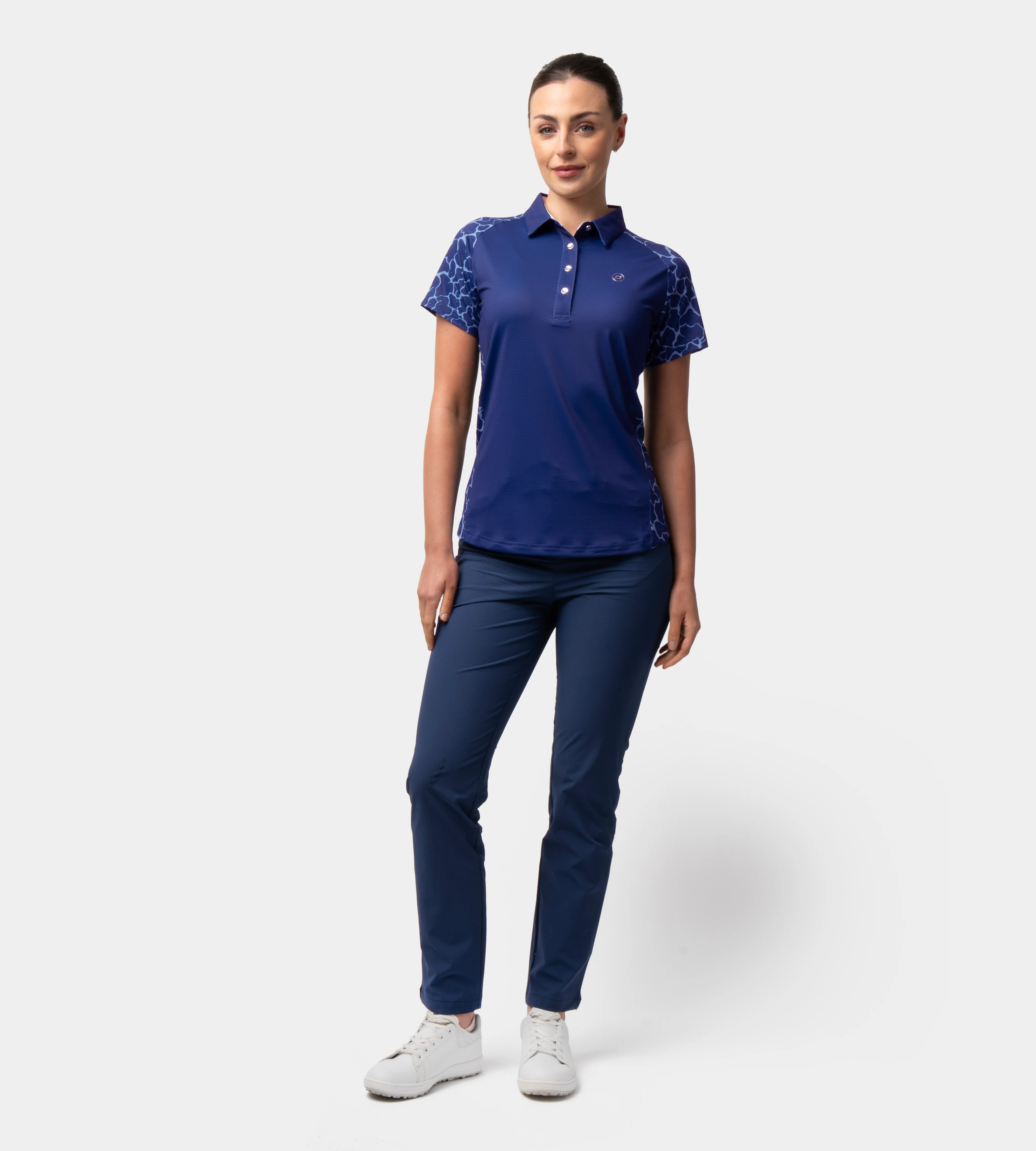LADIES APEX POLO - NAVY - Image 4