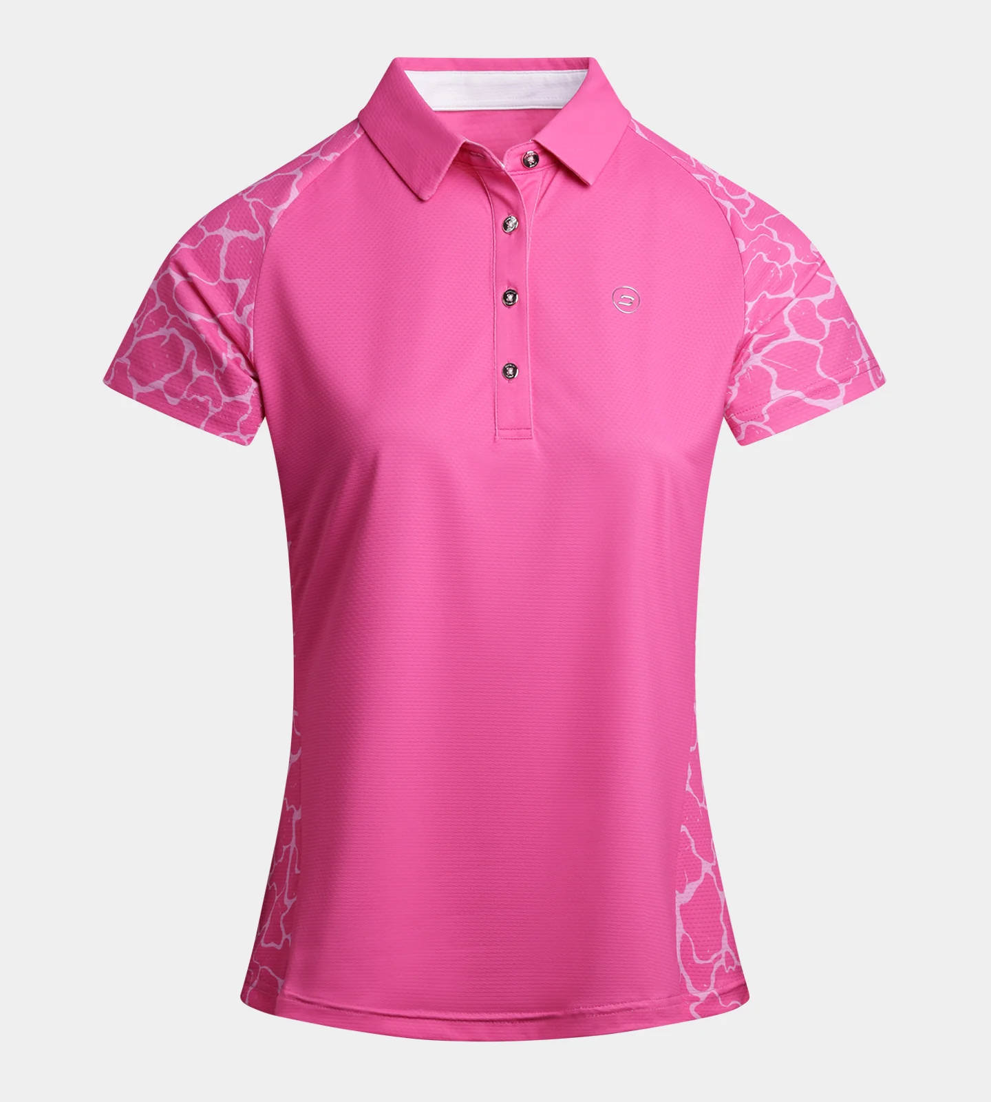 LADIES APEX POLO - PINK - Image 5