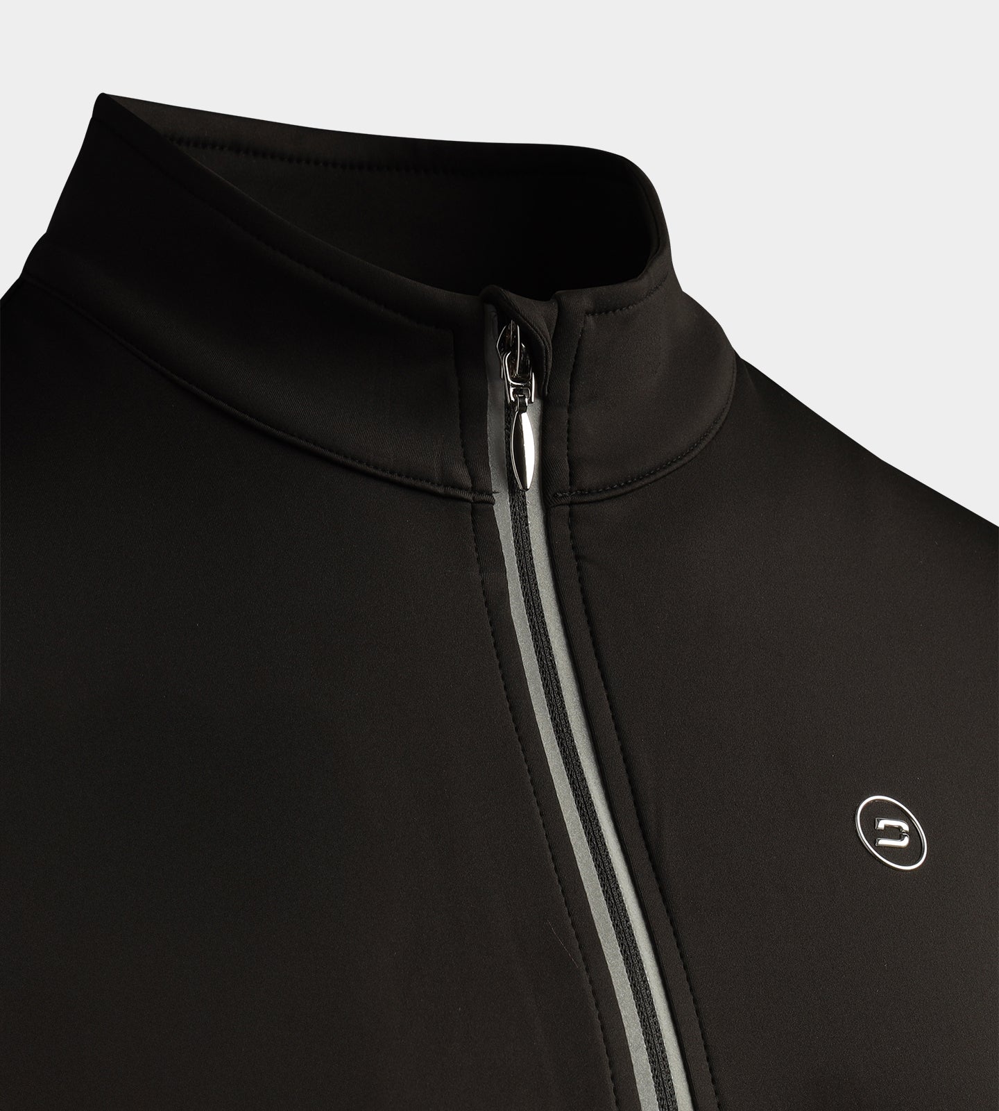 LADIES ARCHER JACKET - BLACK - Image 4