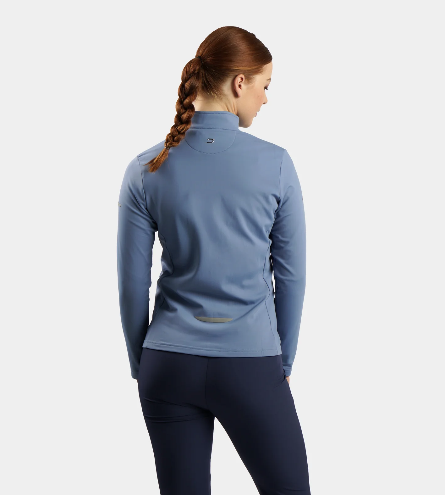 LADIES ARCHER JACKET - DENIM - Image 3