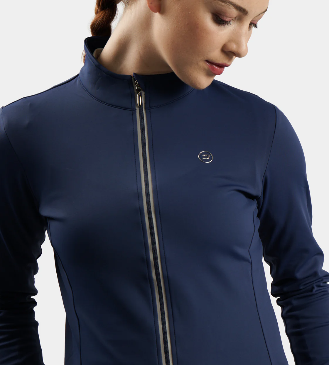 LADIES ARCHER JACKET - NAVY - Image 2