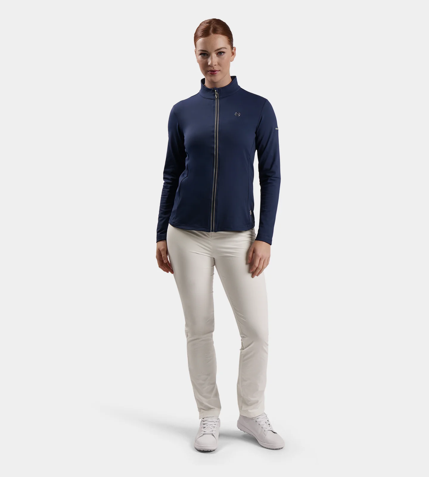 LADIES ARCHER JACKET - NAVY - Image 6