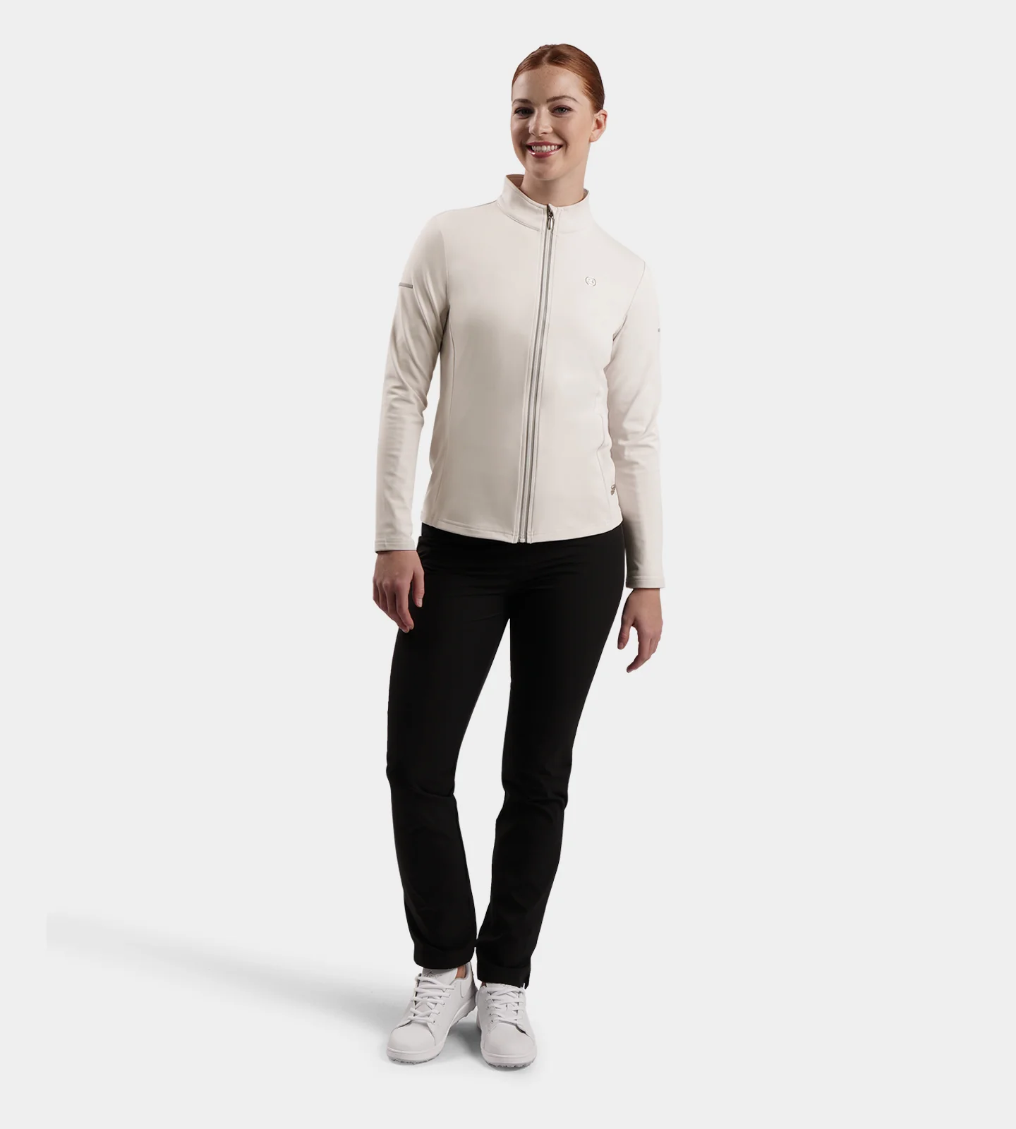 LADIES ARCHER JACKET - STONE - Image 5