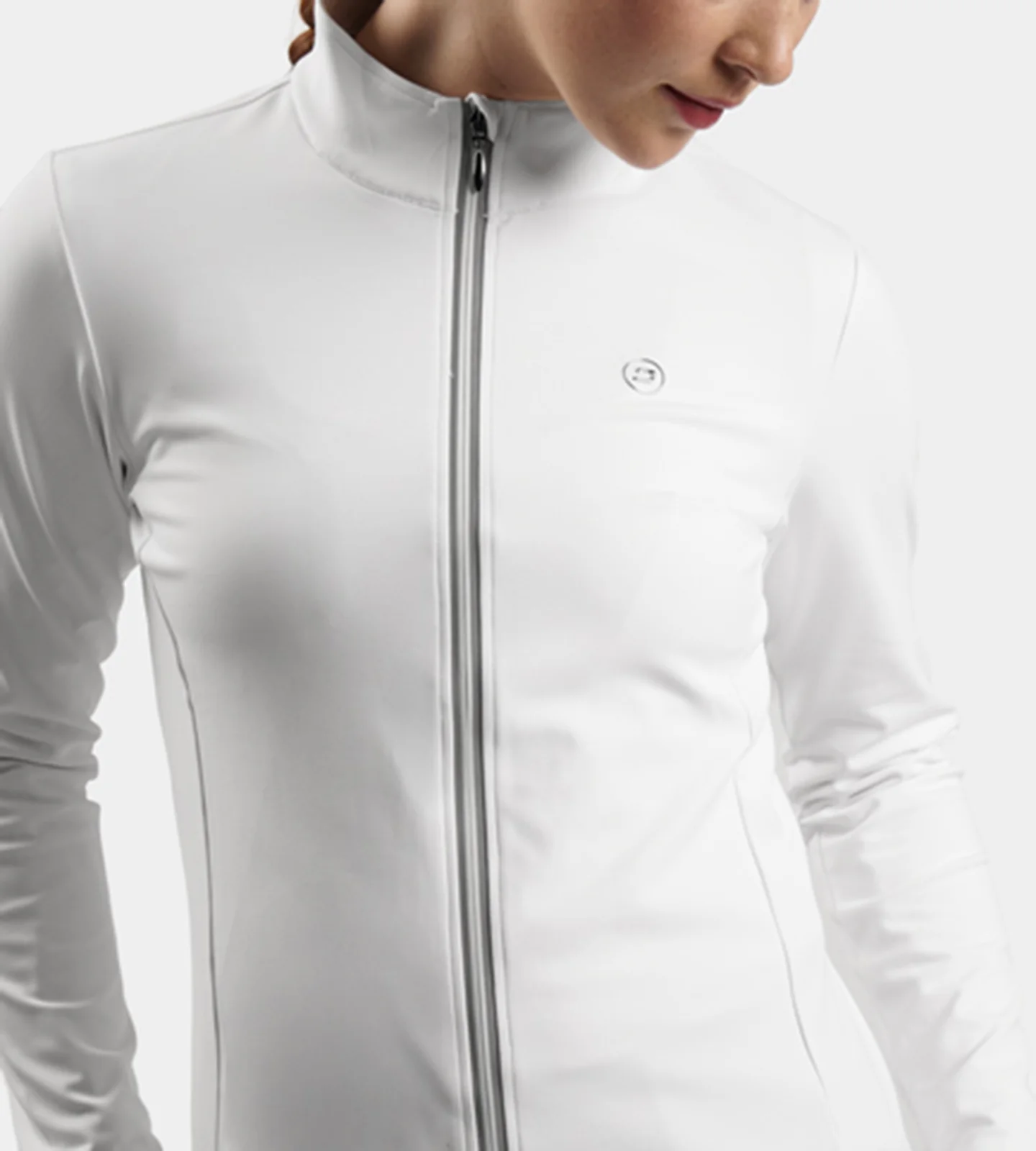 LADIES ARCHER JACKET - WHITE - Image 2