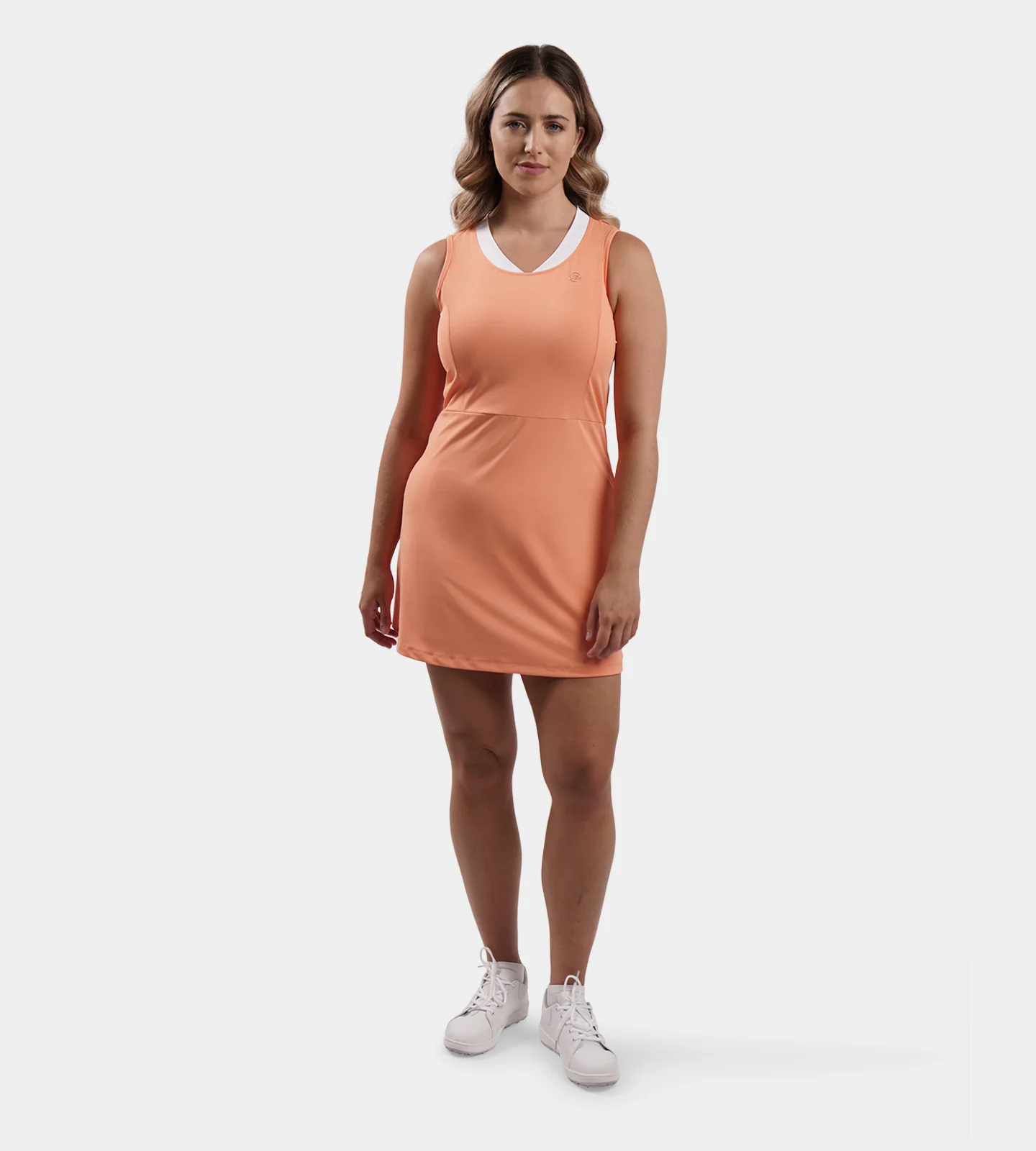 LADIES AURA DRESS - CORAL - Image 6