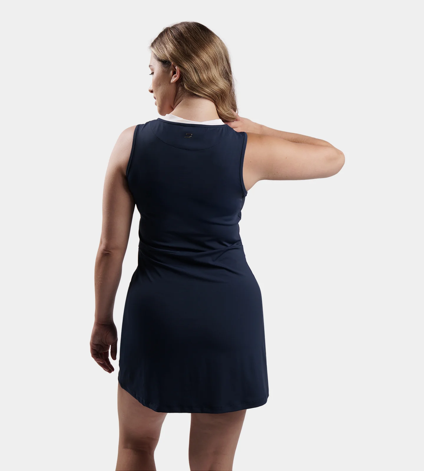 LADIES AURA DRESS - NAVY - Image 3