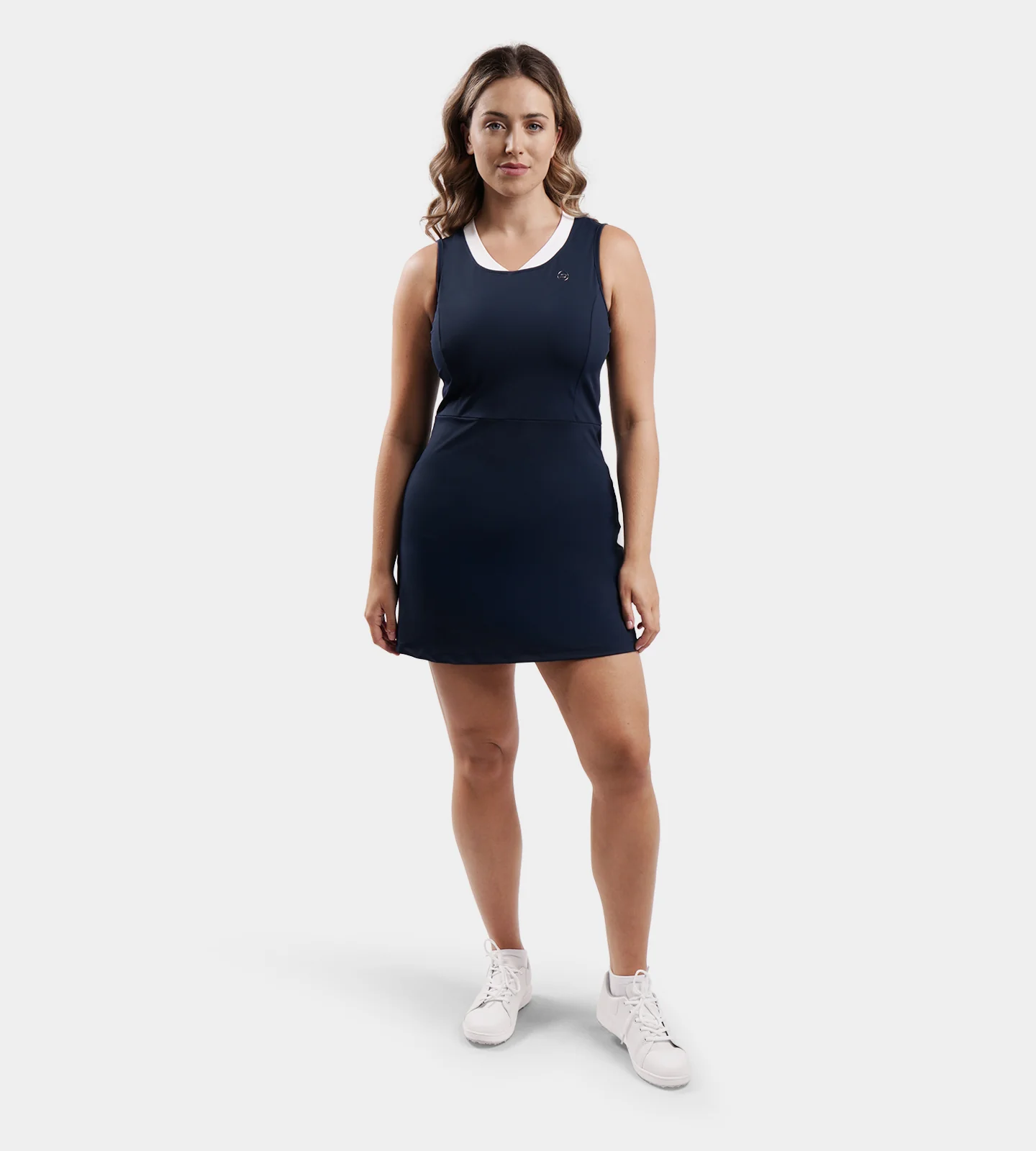 LADIES AURA DRESS - NAVY - Image 6