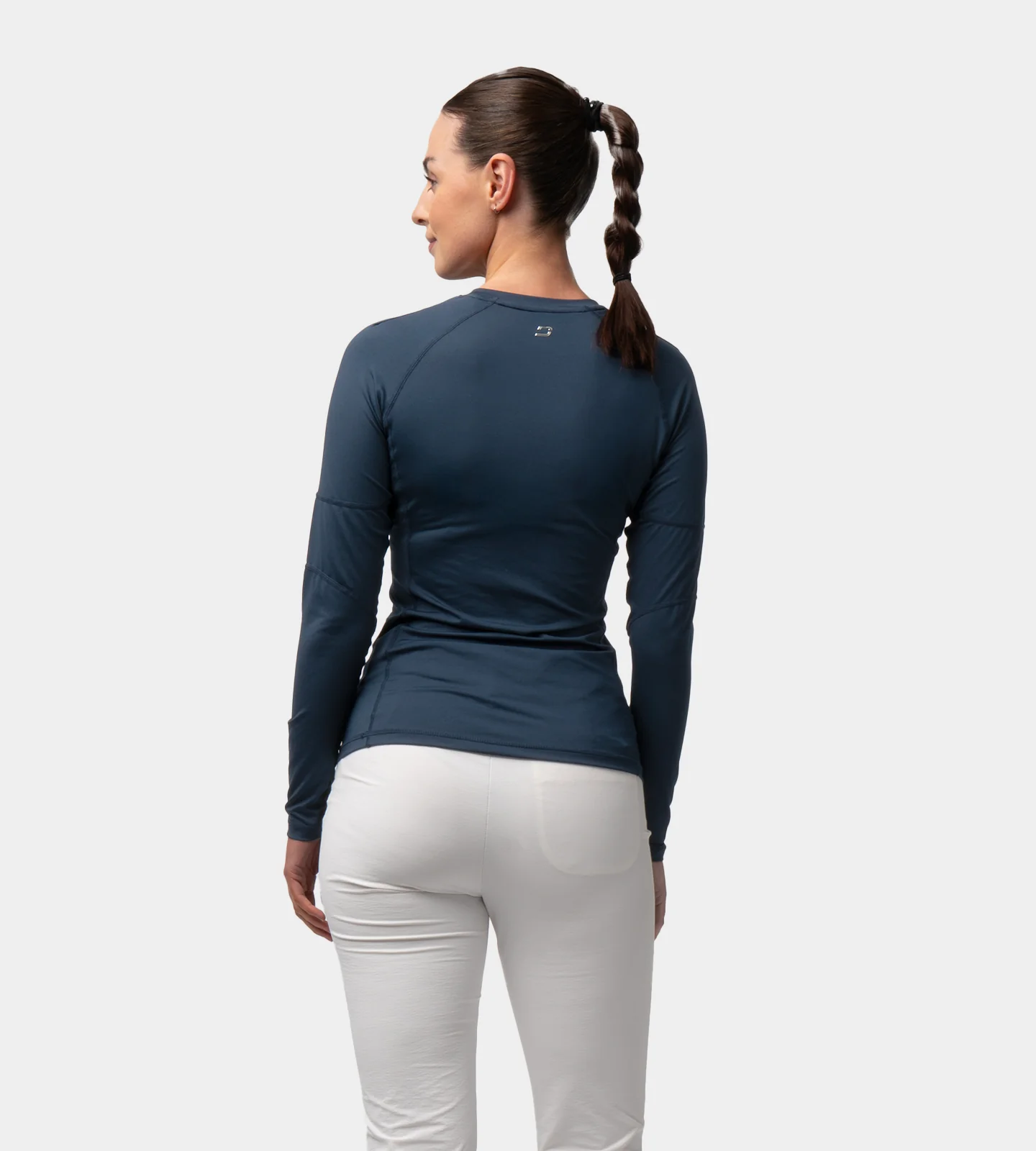 LADIES BASELAYER - NAVY - Image 3
