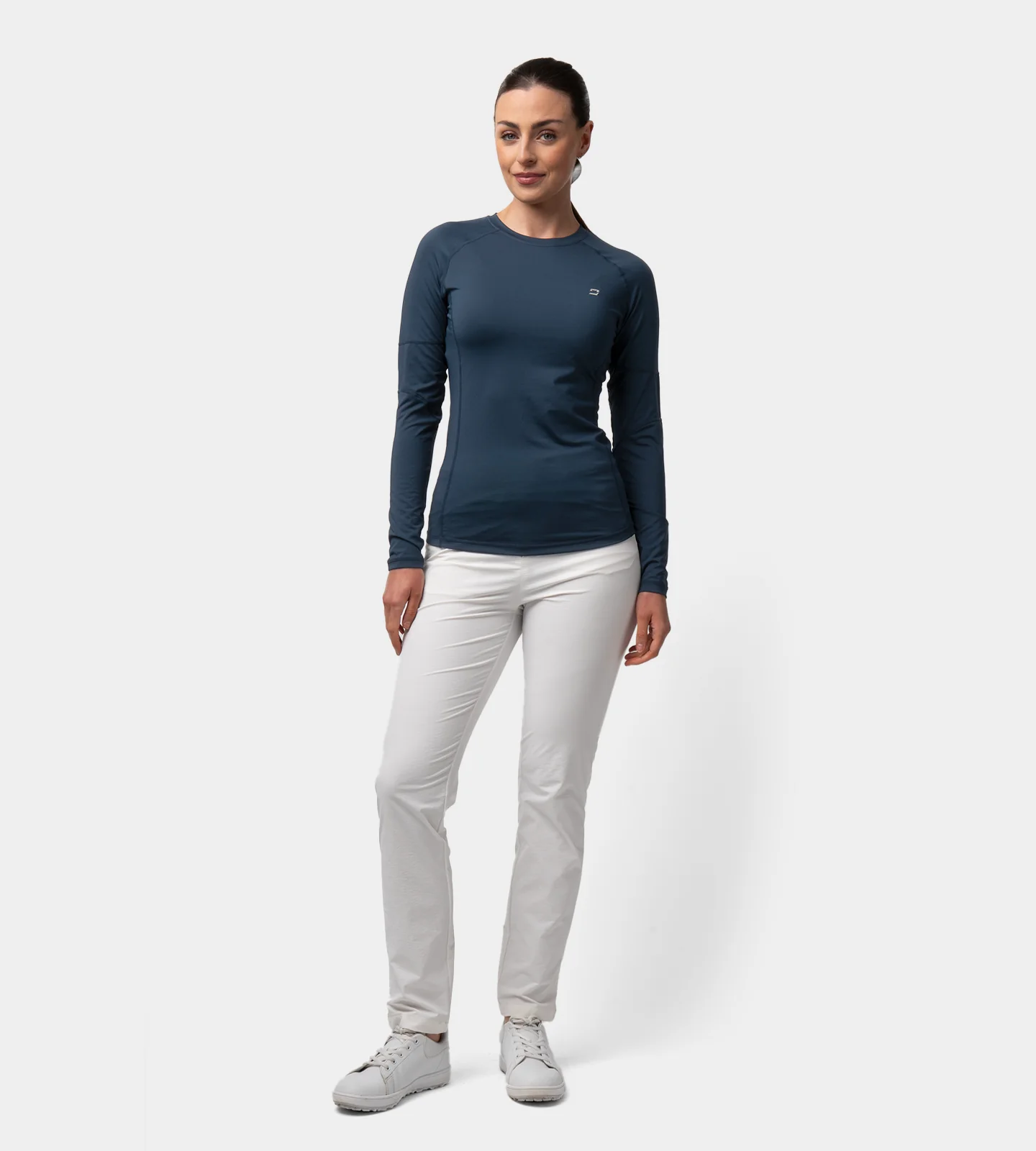LADIES BASELAYER - NAVY - Image 4