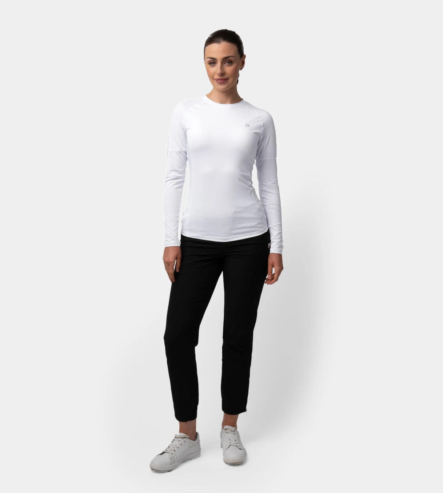 LADIES BASELAYER - WHITE - Image 4