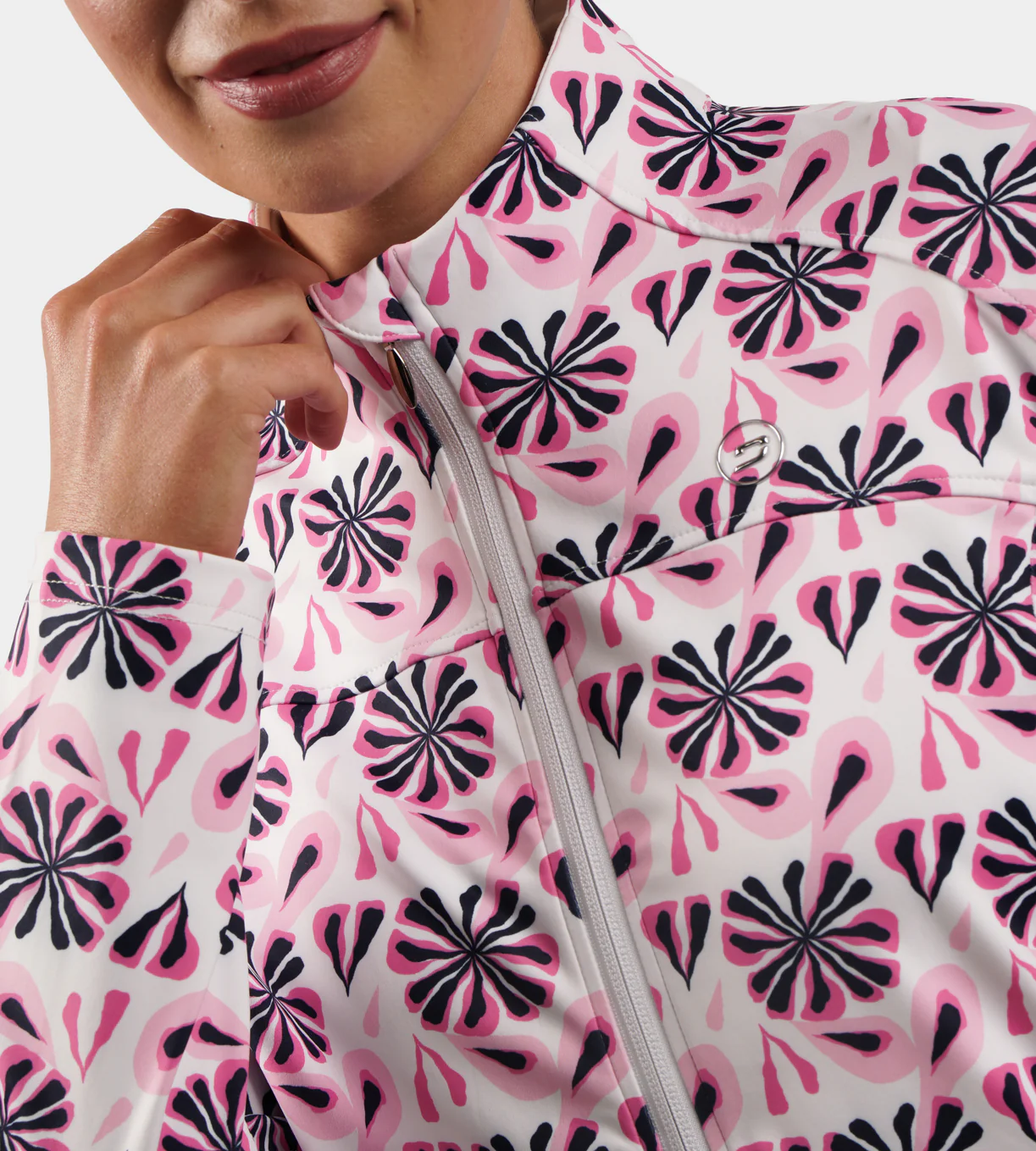 LADIES BIRDIE JACKET - FLORAL BLUSH - Image 2