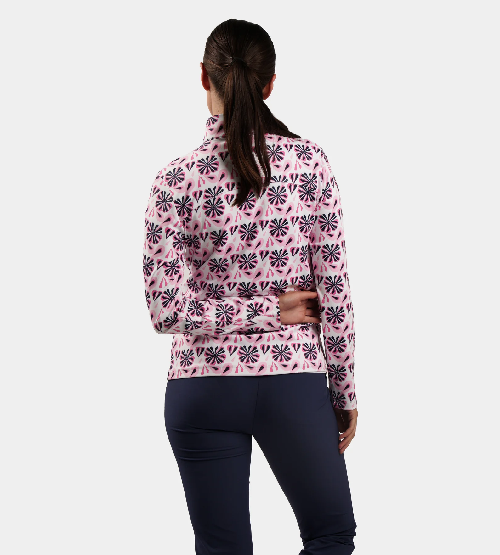 LADIES BIRDIE JACKET - FLORAL BLUSH - Image 3