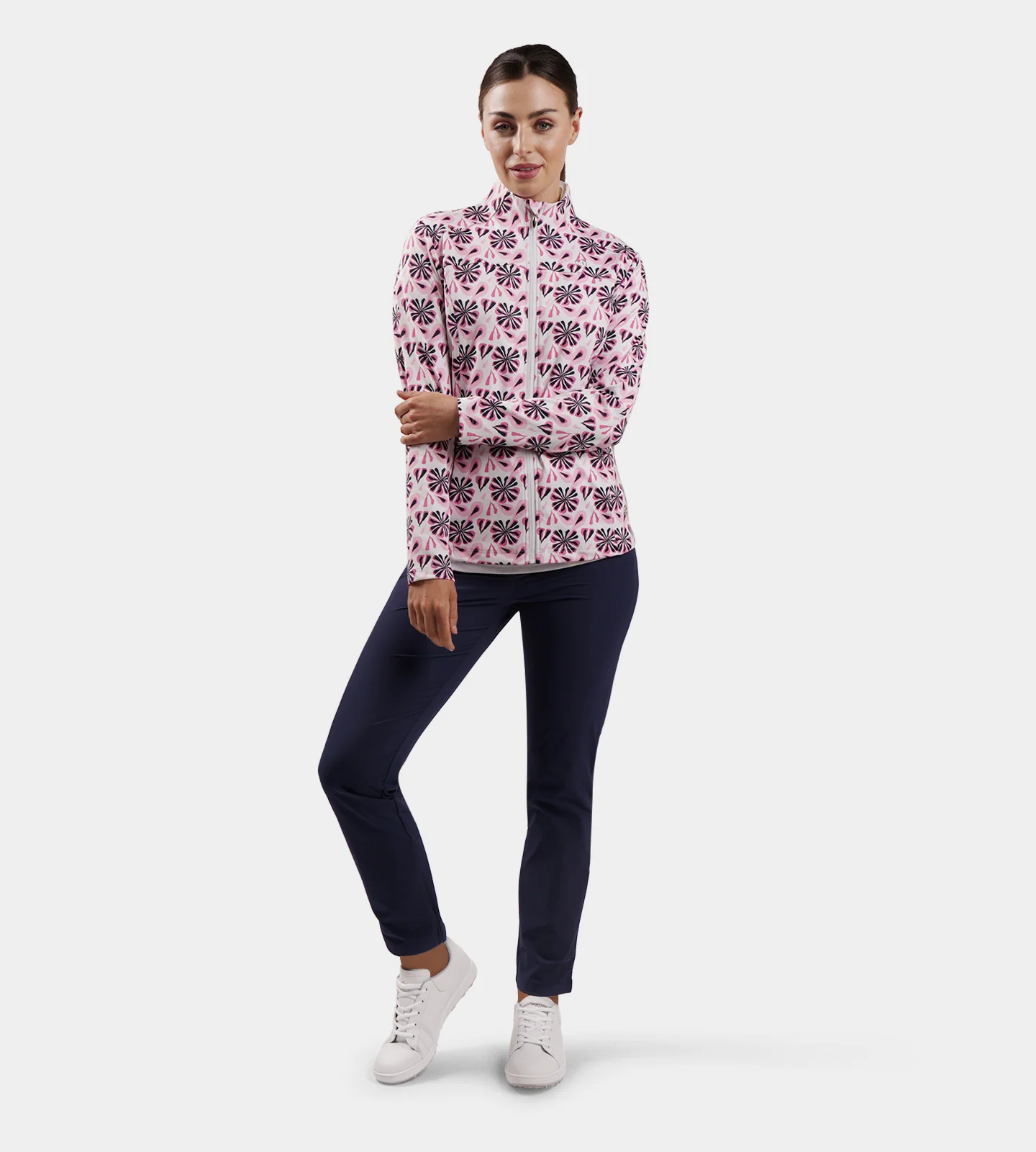 LADIES BIRDIE JACKET - FLORAL BLUSH - Image 4