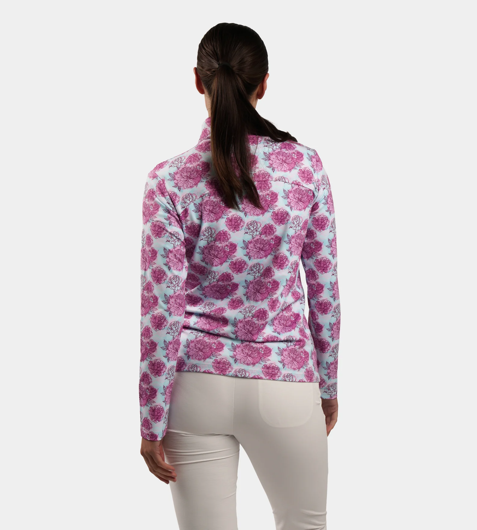 LADIES BIRDIE JACKET - ROSES TEAL - Image 3