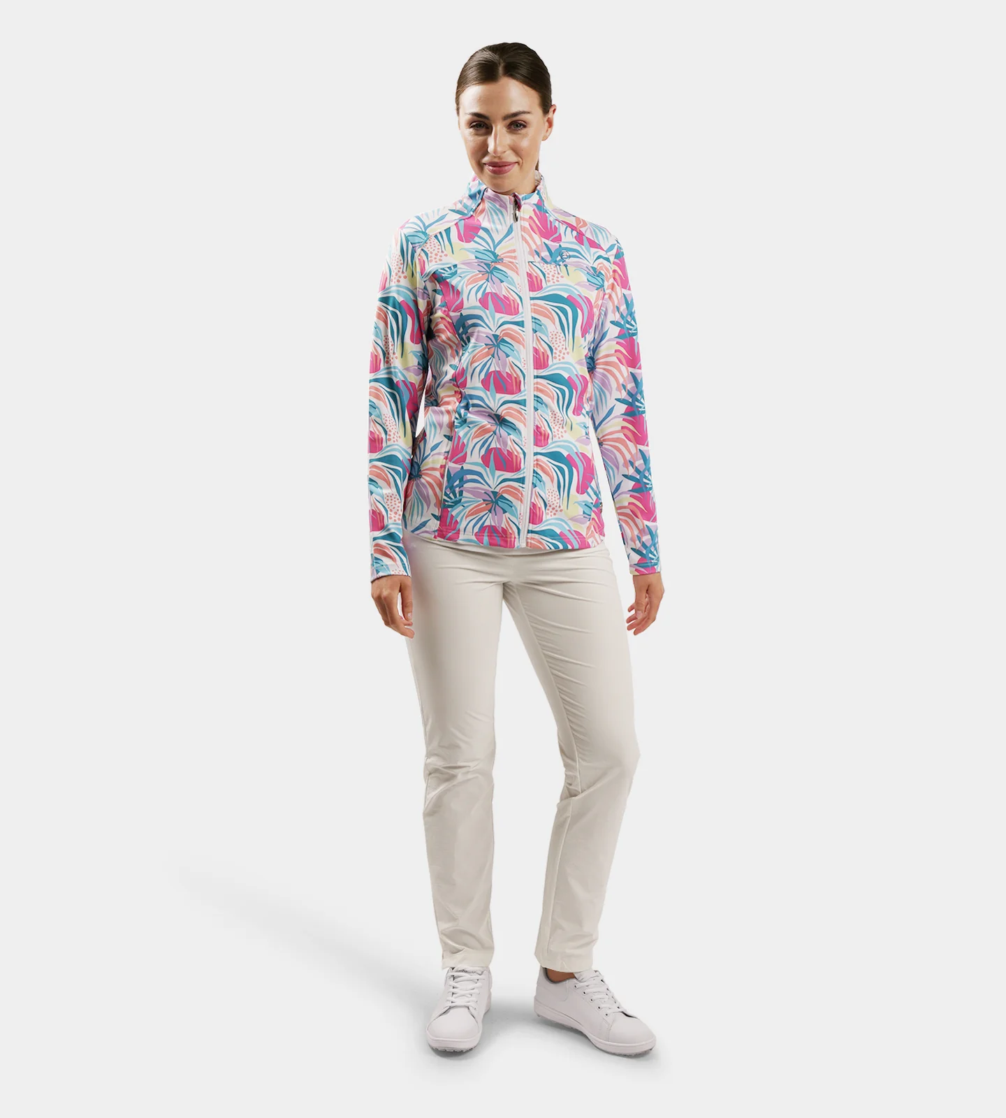 LADIES BIRDIE JACKET - TROPIC WHITE - Image 4