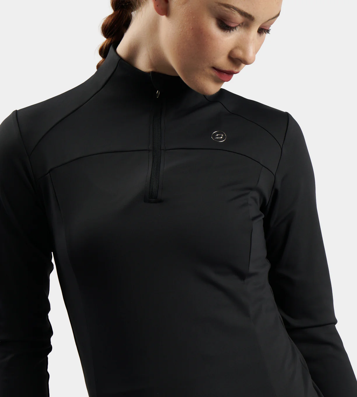 LADIES BIRDIE MIDLAYER - BLACK - Image 2