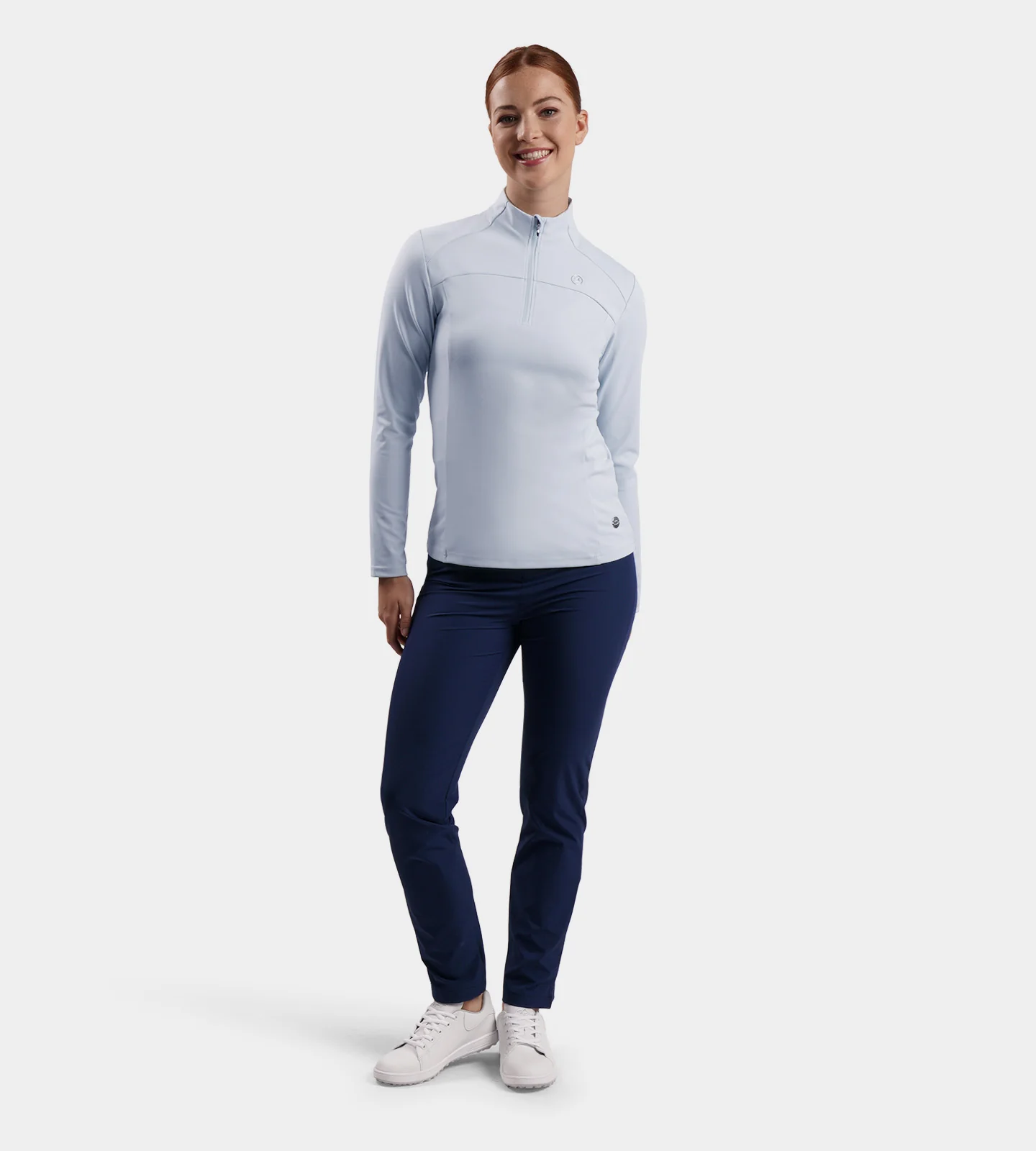 LADIES BIRDIE MIDLAYER - BLUE - Image 4