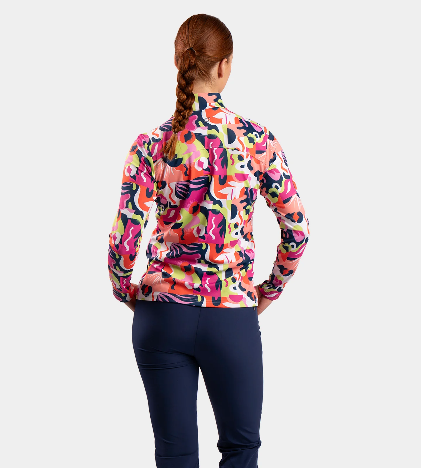 LADIES BIRDIE MIDLAYER - EXOTIC LIME - Image 3