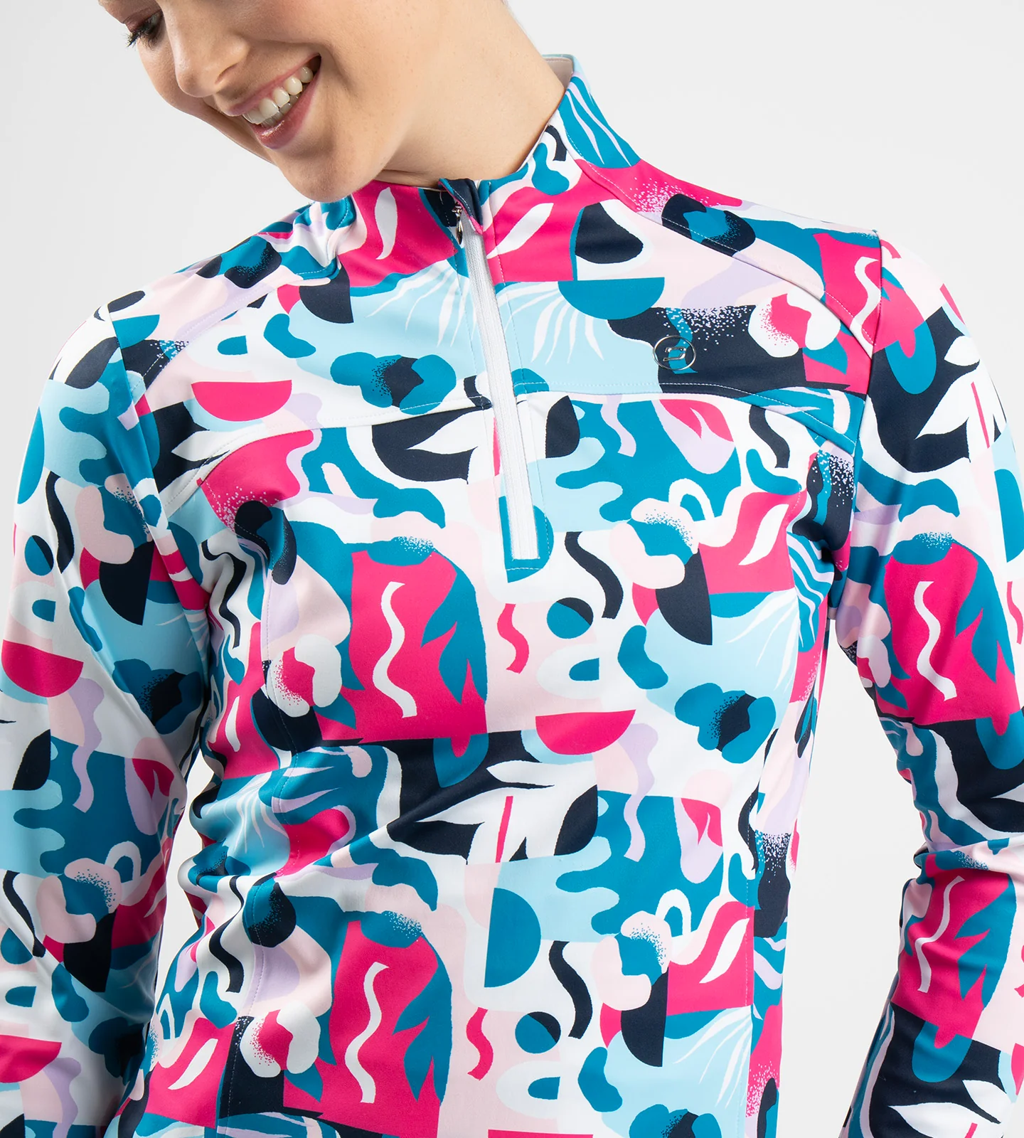 LADIES BIRDIE MIDLAYER - EXOTIC PINK - Image 2