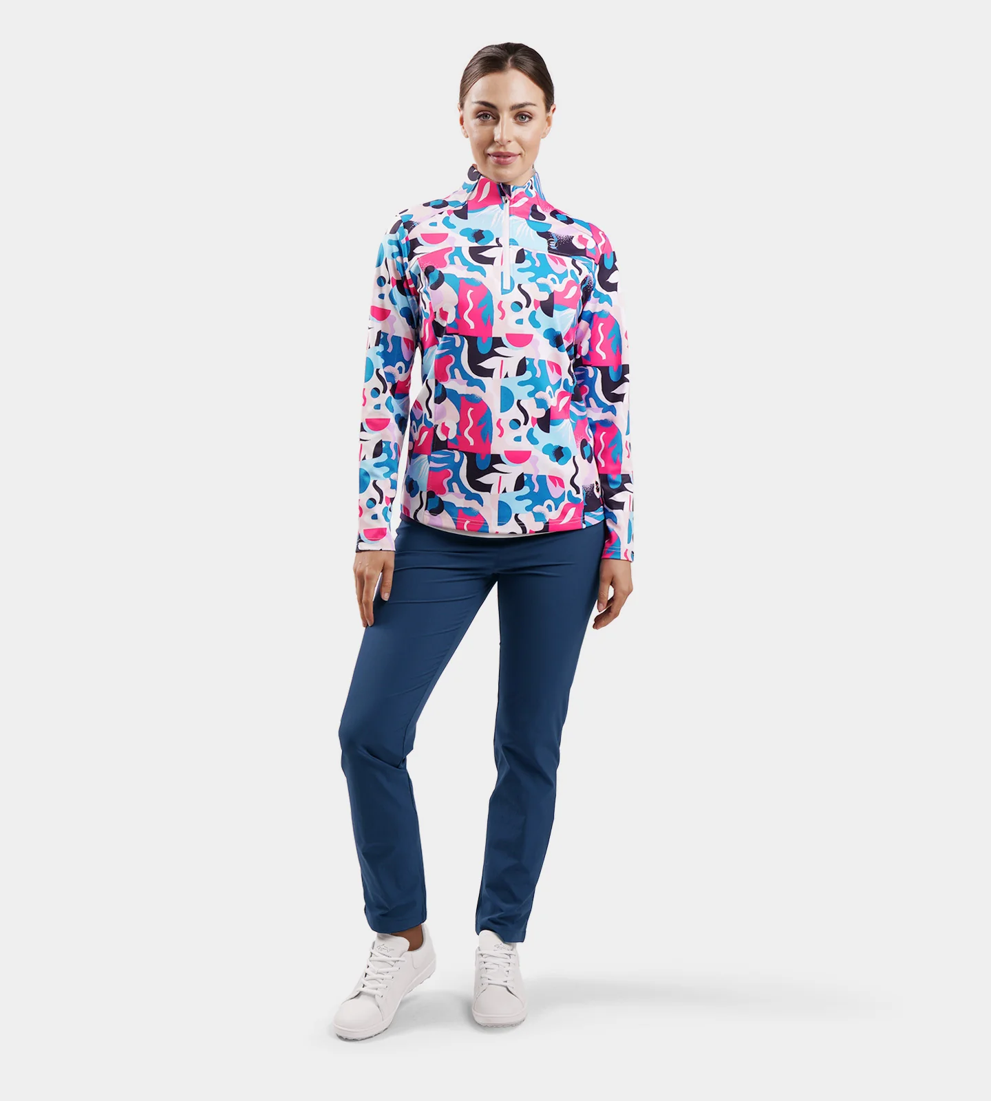 LADIES BIRDIE MIDLAYER - EXOTIC PINK - Image 5