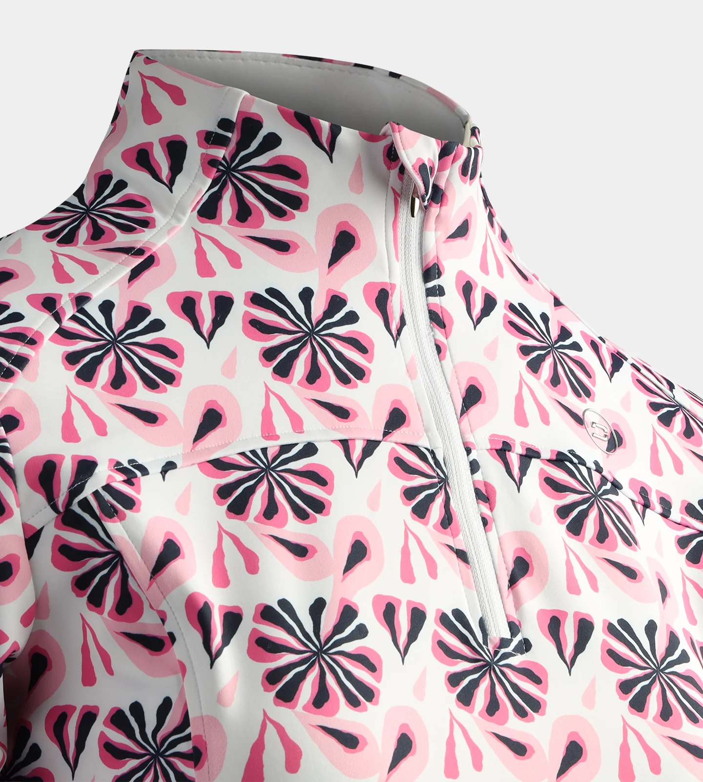 LADIES BIRDIE MIDLAYER - FLORAL BLUSH - Image 4