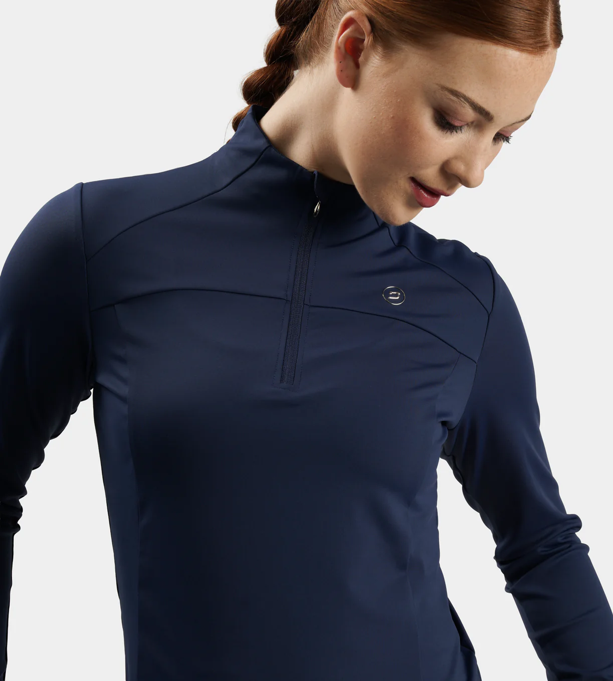 LADIES BIRDIE MIDLAYER - NAVY - Image 3