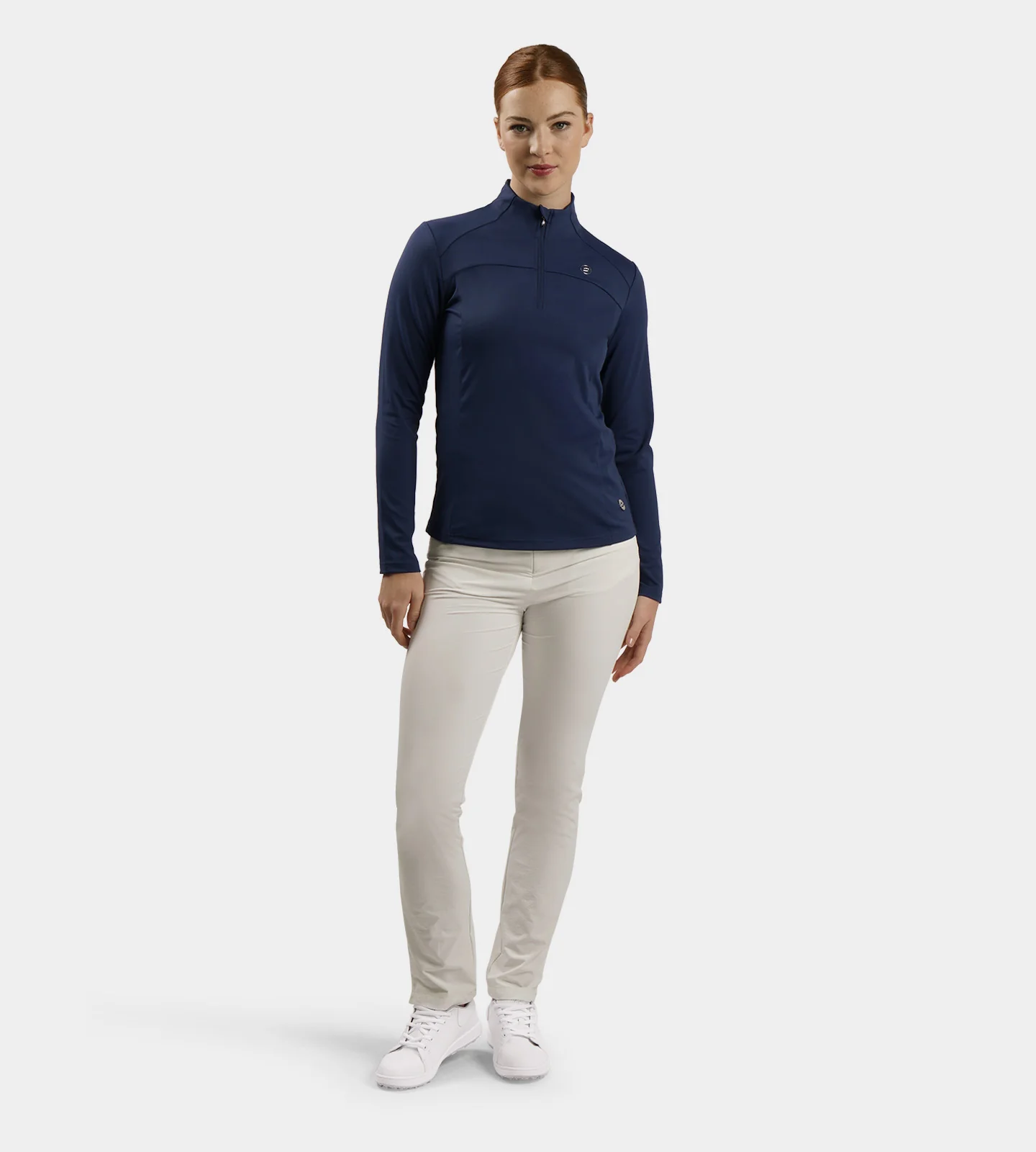 LADIES BIRDIE MIDLAYER - NAVY - Image 4
