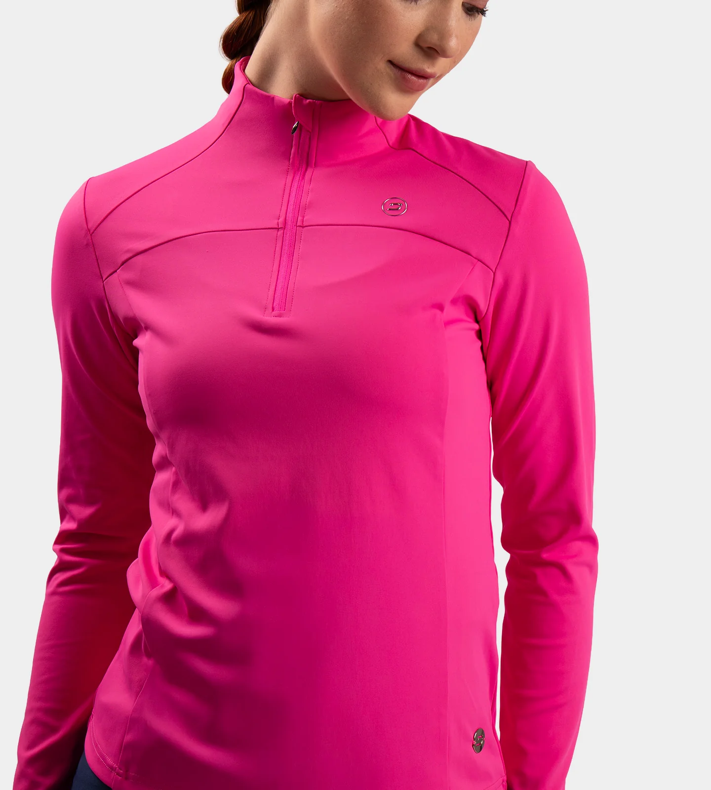 LADIES BIRDIE MIDLAYER - PINK - Image 2