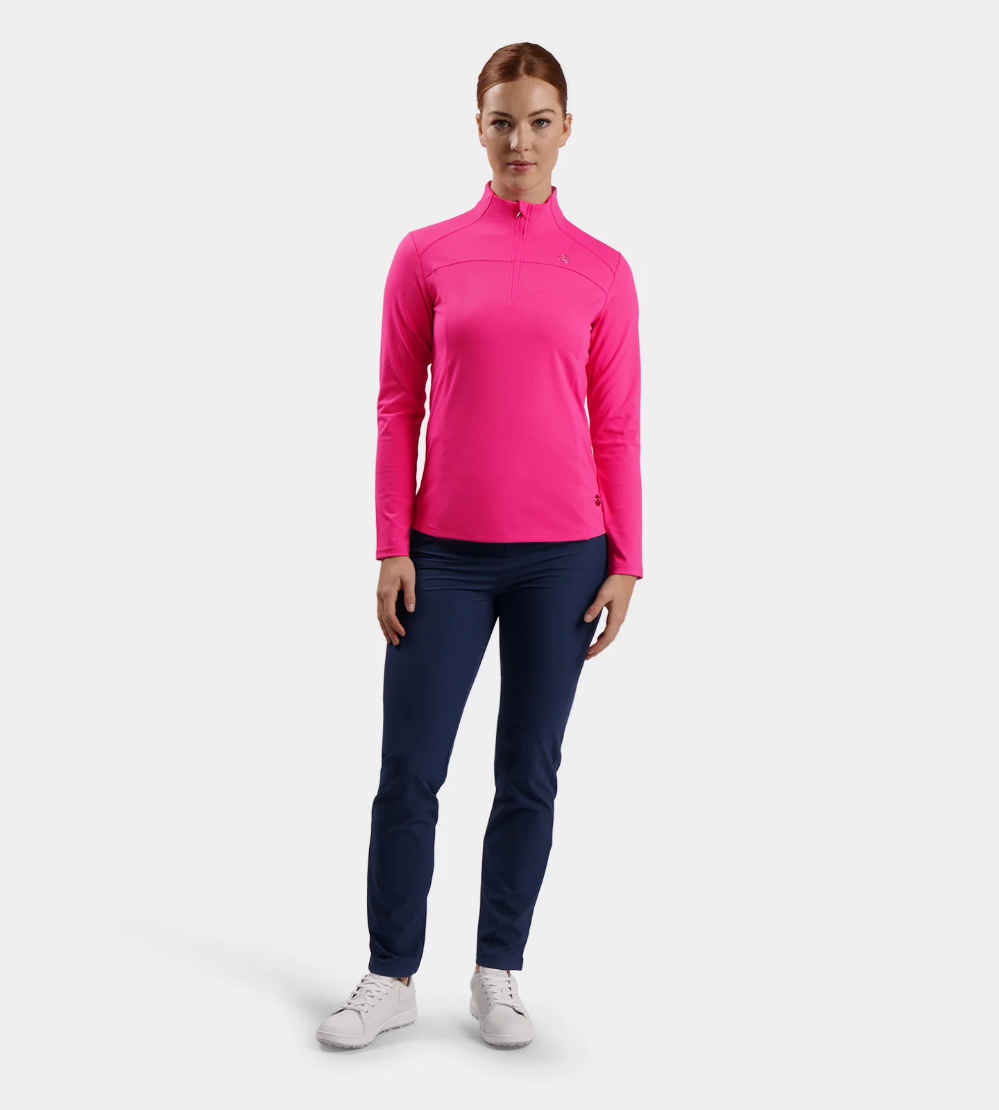 LADIES BIRDIE MIDLAYER - PINK - Image 4