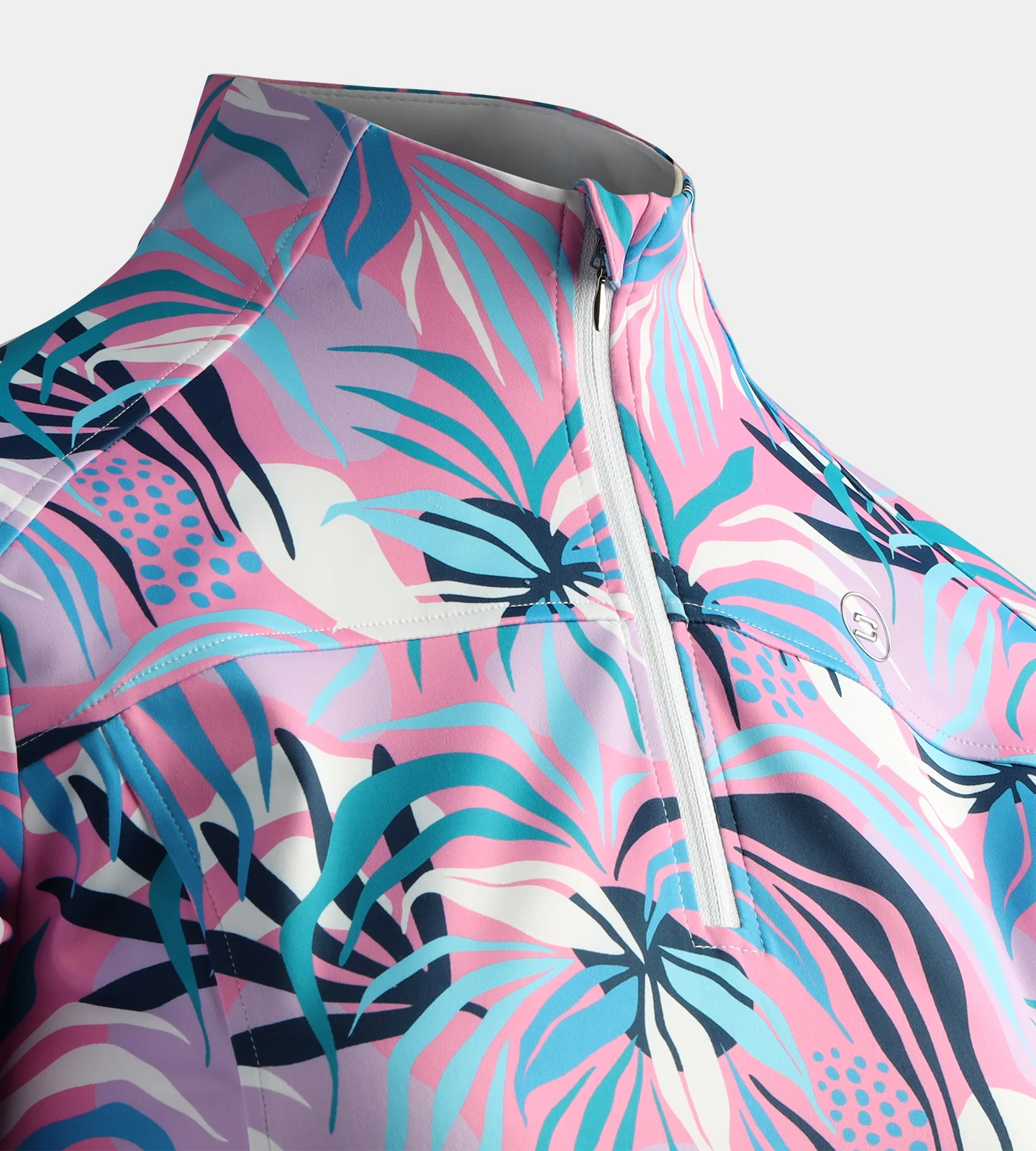 LADIES BIRDIE MIDLAYER - TROPIC PINK - Image 4
