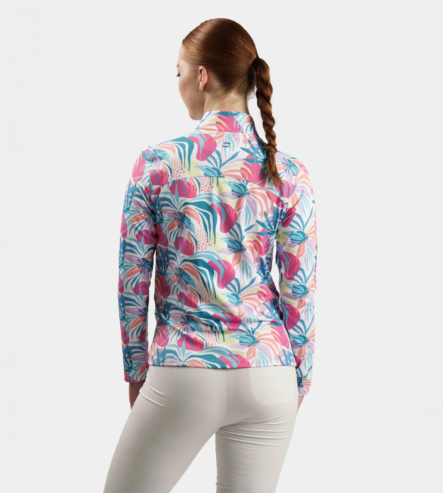LADIES BIRDIE MIDLAYER - TROPIC WHITE - Image 3