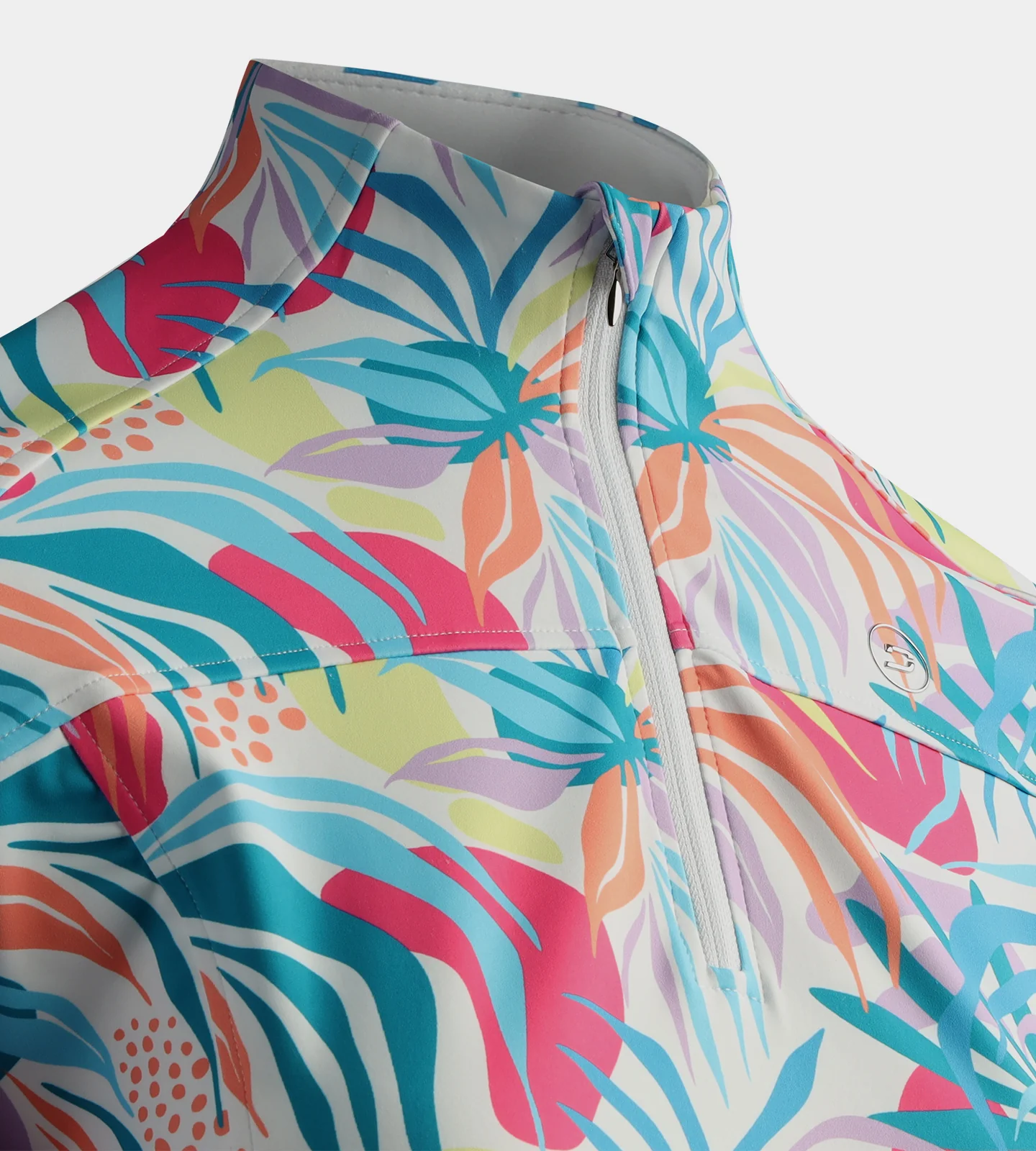 LADIES BIRDIE MIDLAYER - TROPIC WHITE - Image 4