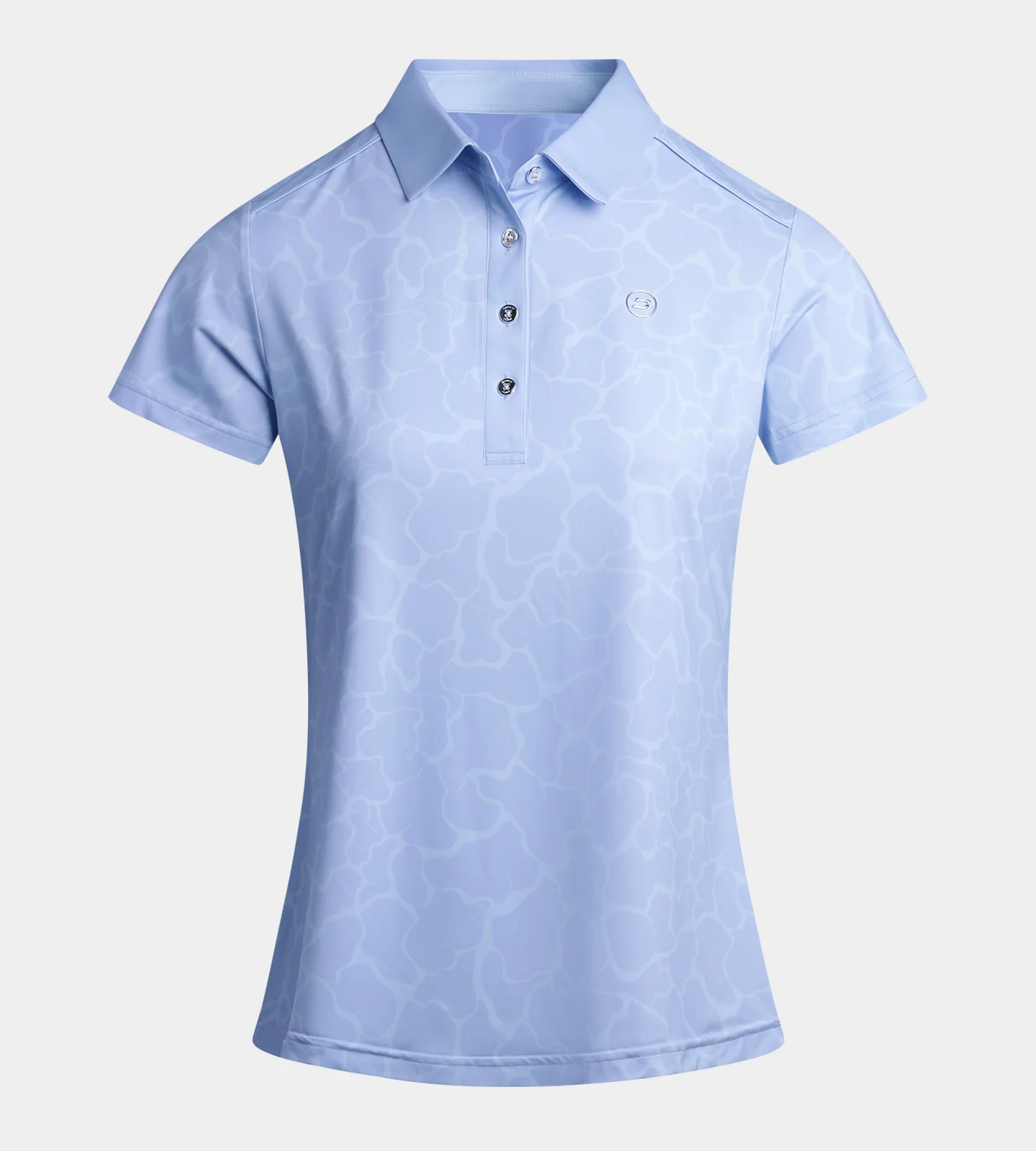 LADIES BLISS POLO - BLUE - Image 5