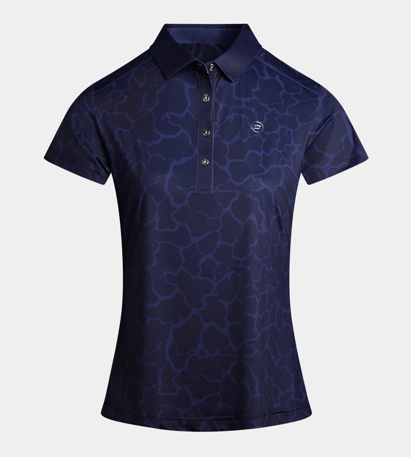 LADIES BLISS POLO - NAVY - Image 5