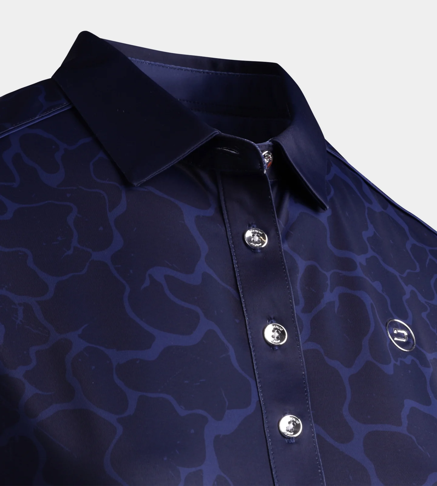 LADIES BLISS POLO - NAVY - Image 6