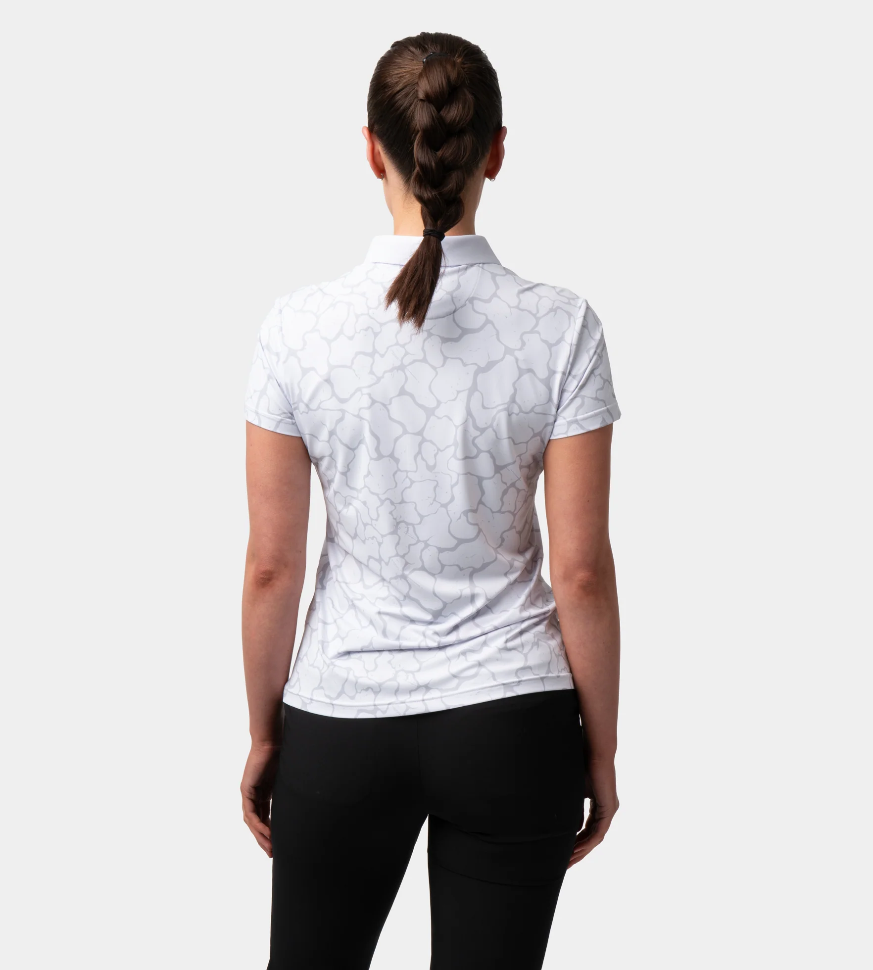 LADIES BLISS POLO - WHITE - Image 3
