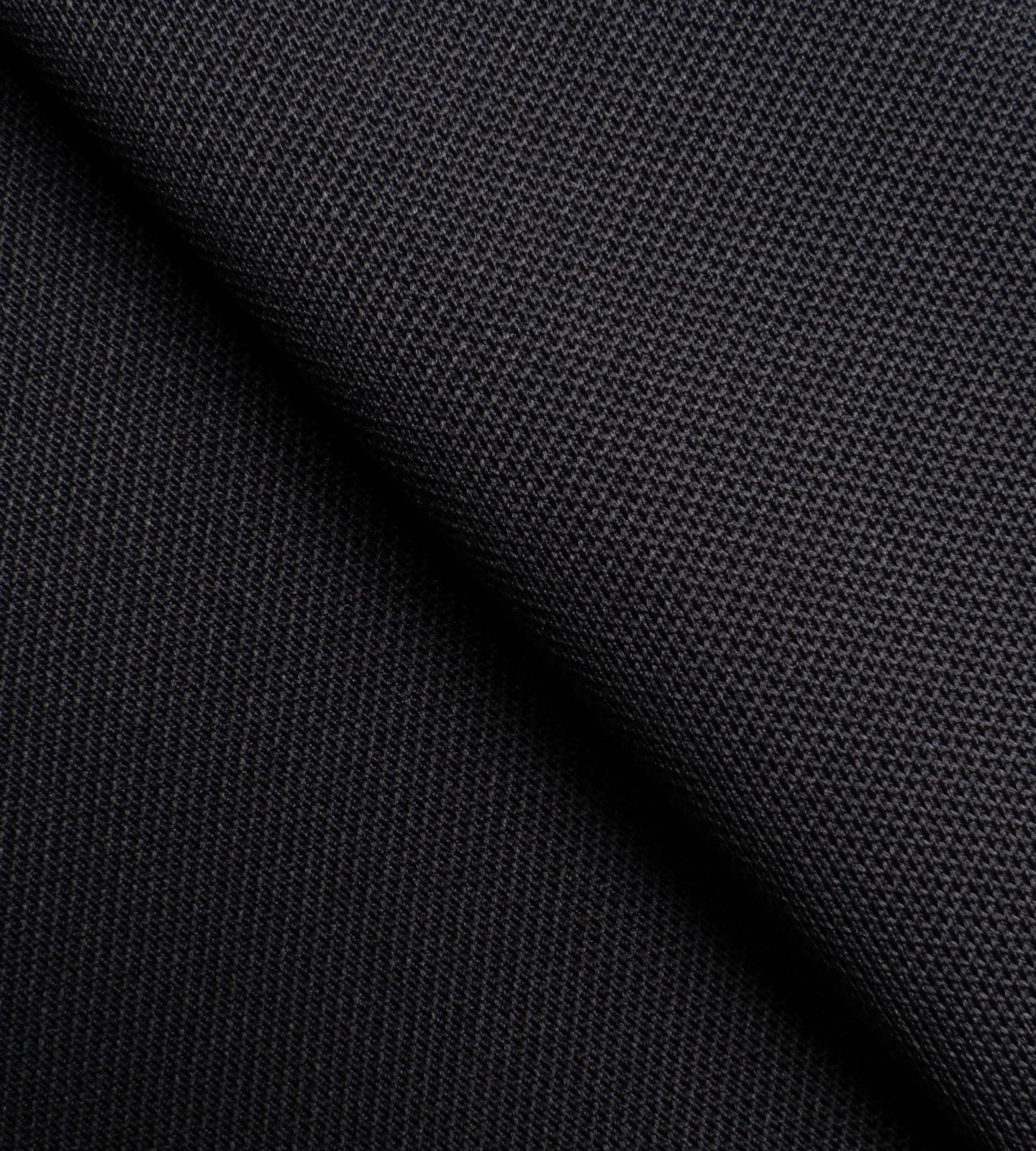 LADIES BLOCK PIQUE POLO - BLACK - Image 6